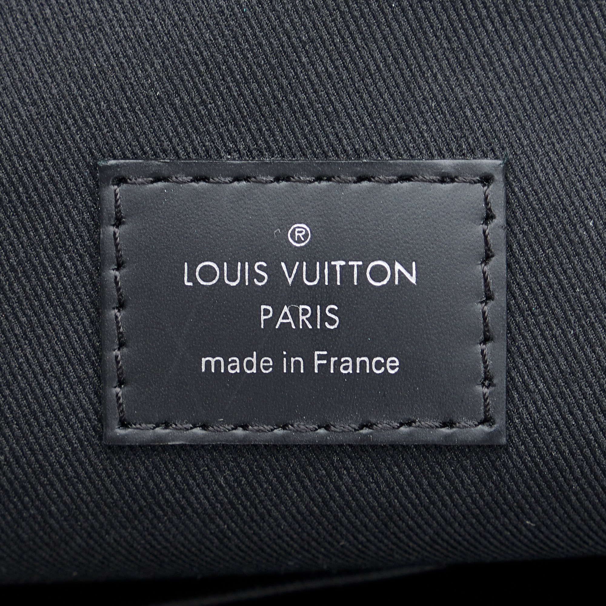 Louis Vuitton Black Damier Graphite Avenue Sling