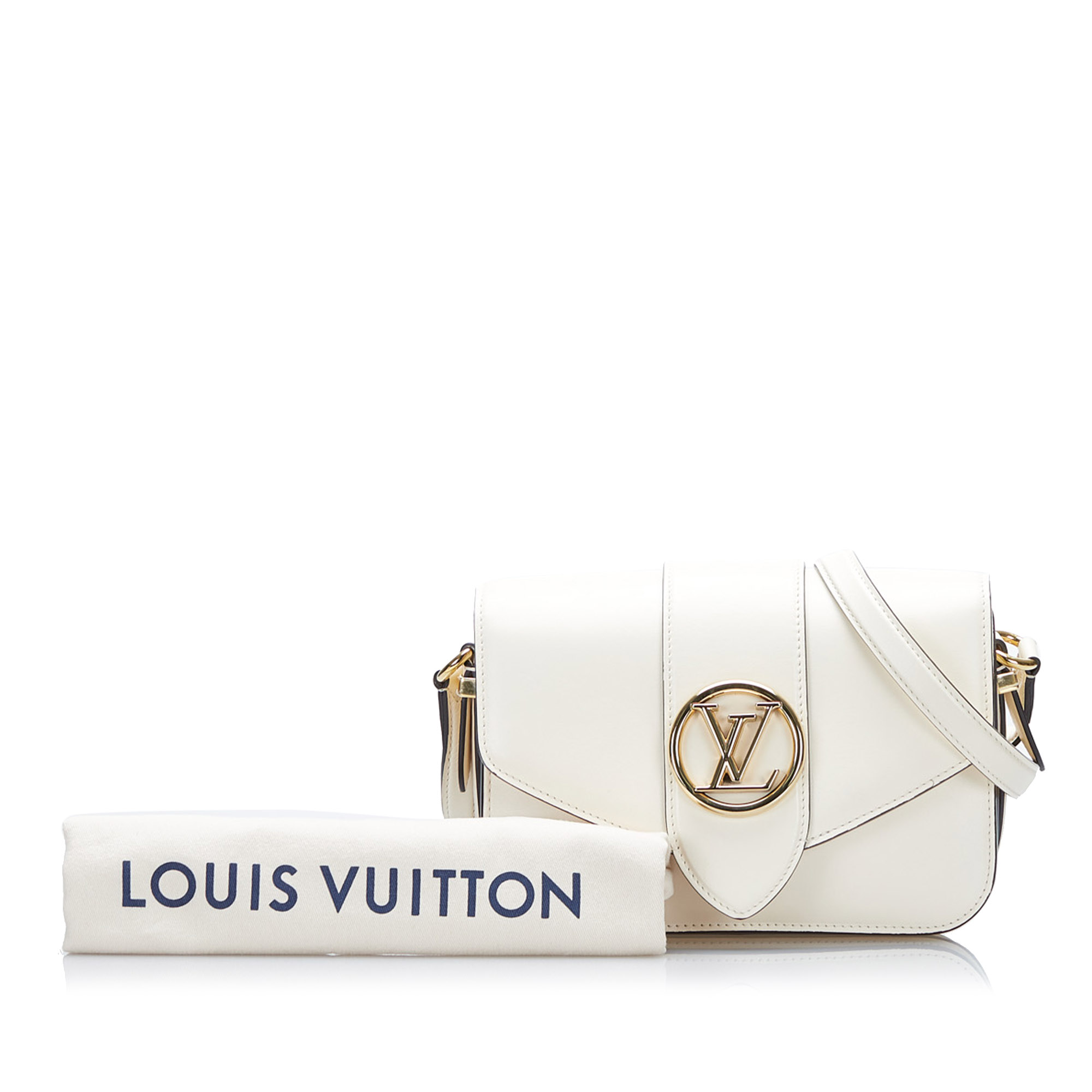 Louis Vuitton White Pont 9