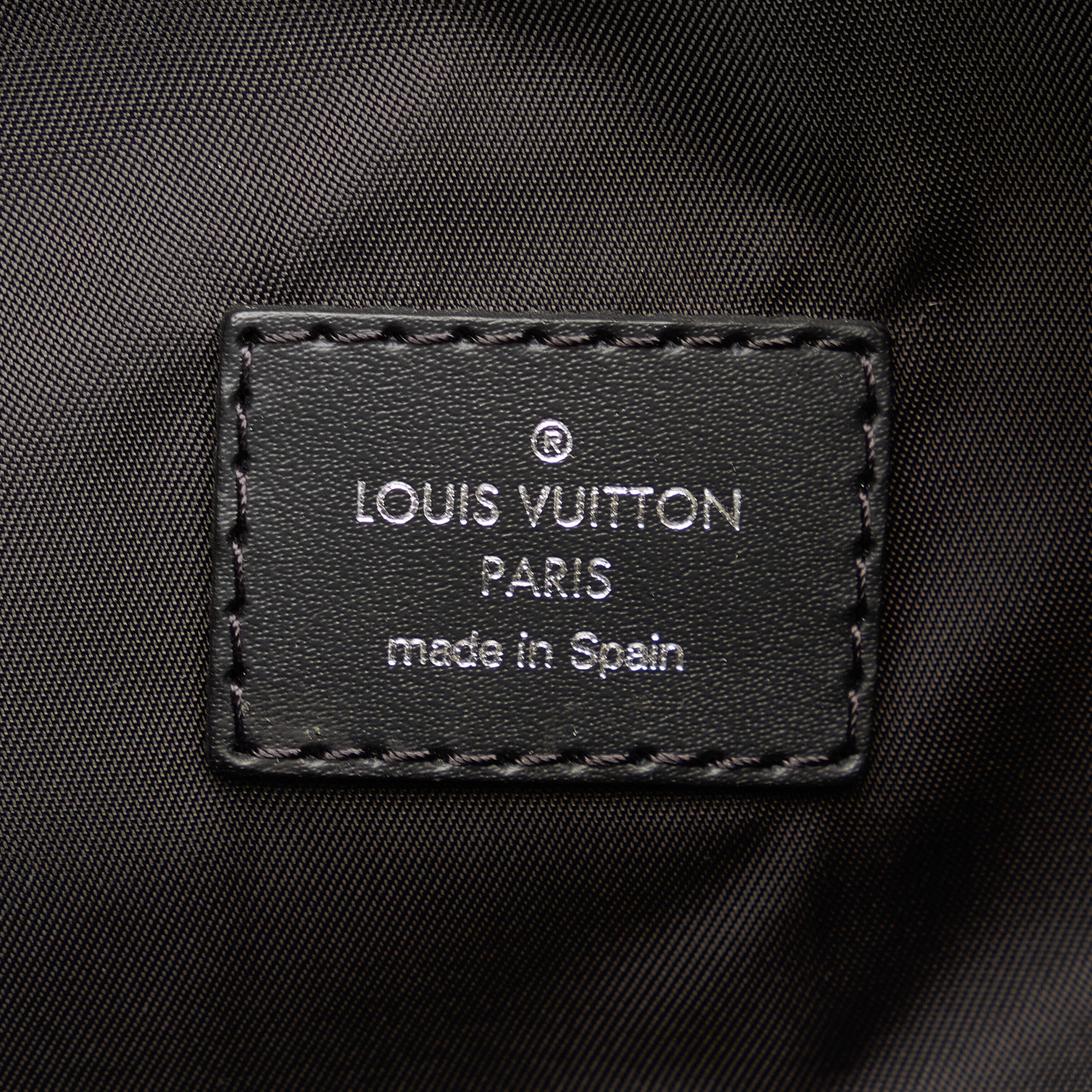 Louis Vuitton Black Monogram Eclipse Cabas Light