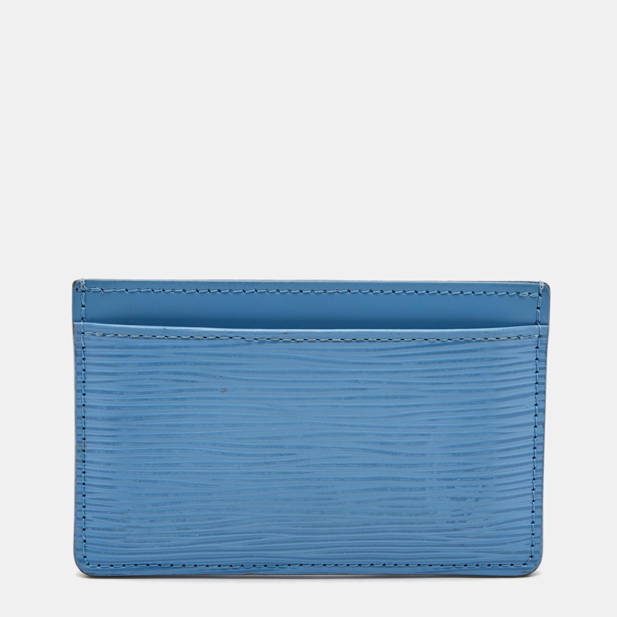 Louis Vuitton Lagoon Epi Leather Card Holder