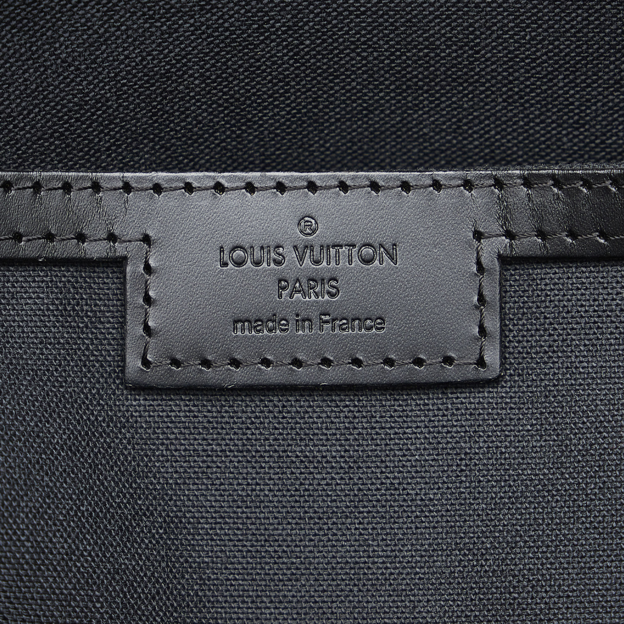 Louis Vuitton Black Damier Graphite Tadao PM