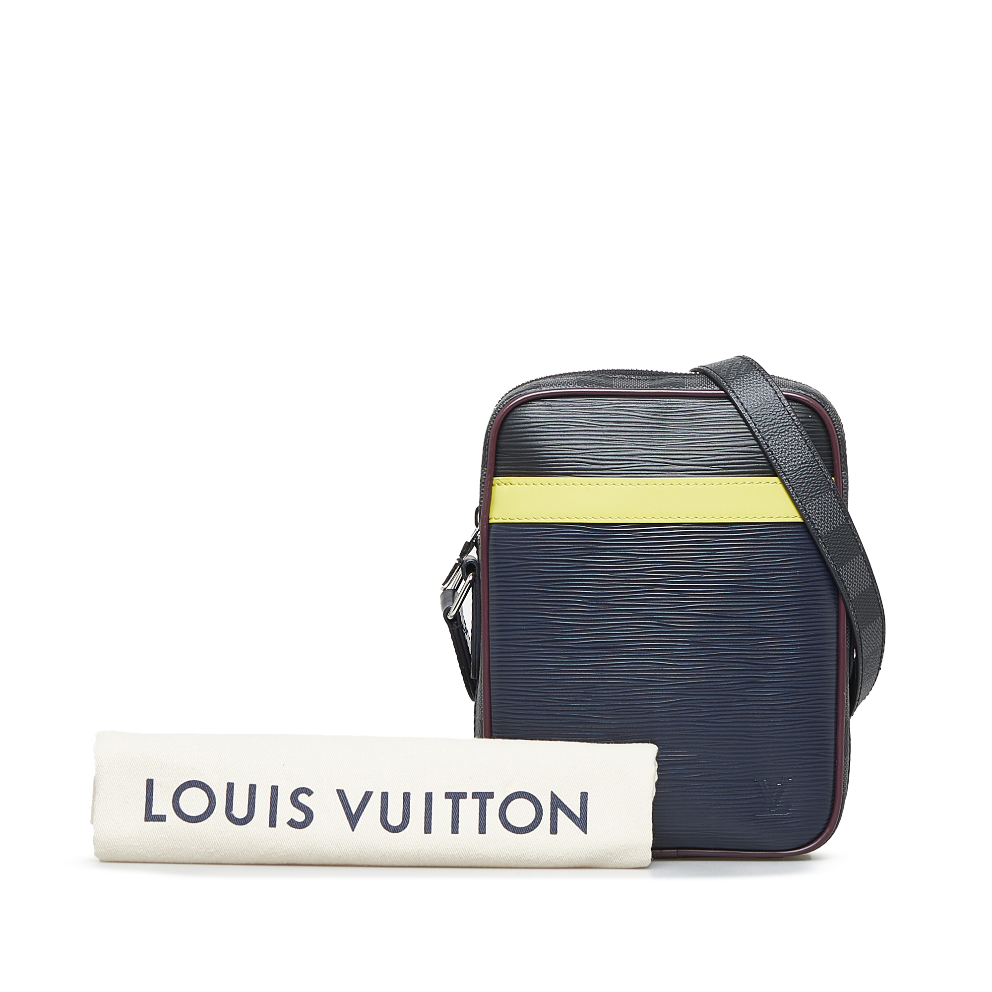 Louis Vuitton Black Epi Danube