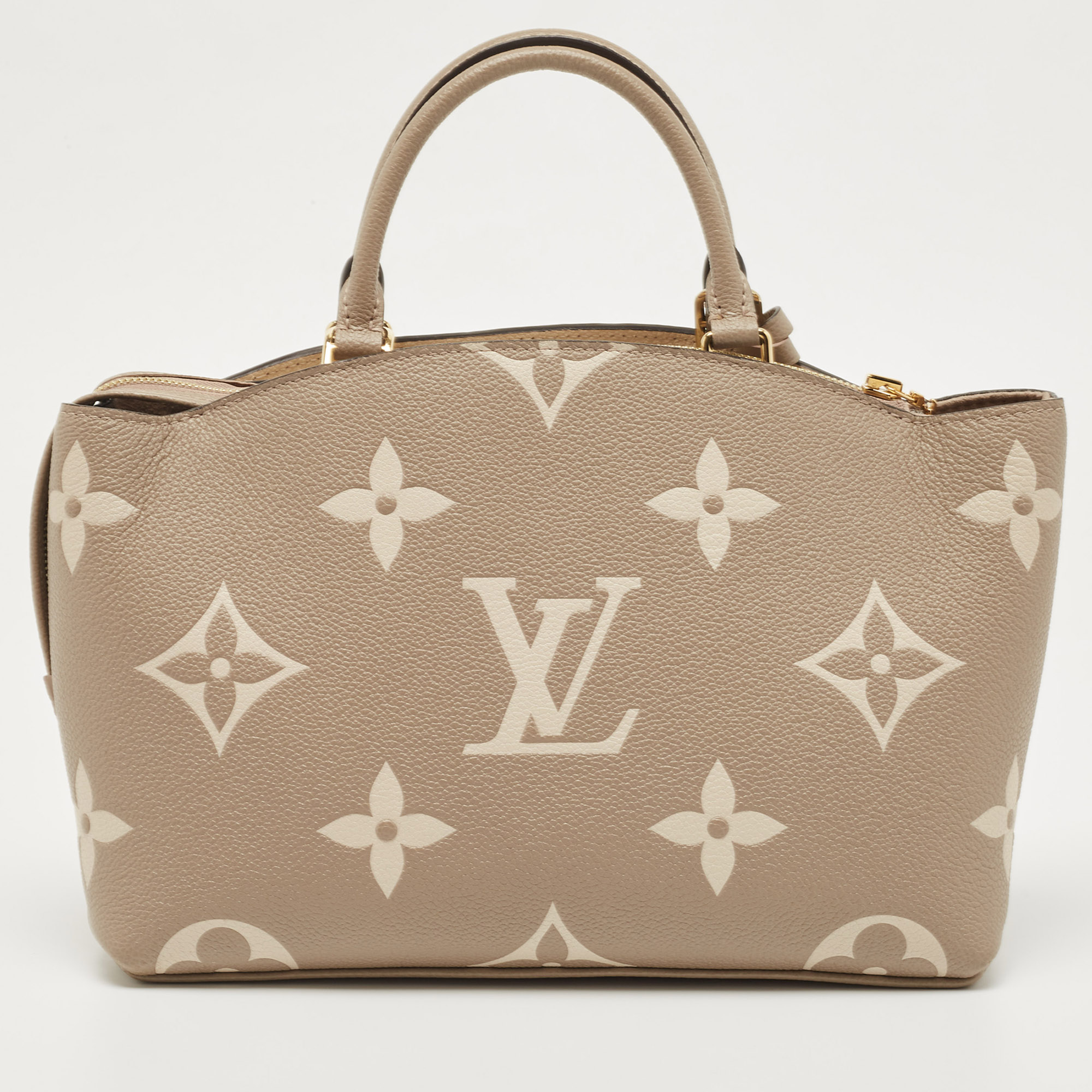 Louis Vuitton Bicolor Monogram Empriente Leather Petite Palais Bag