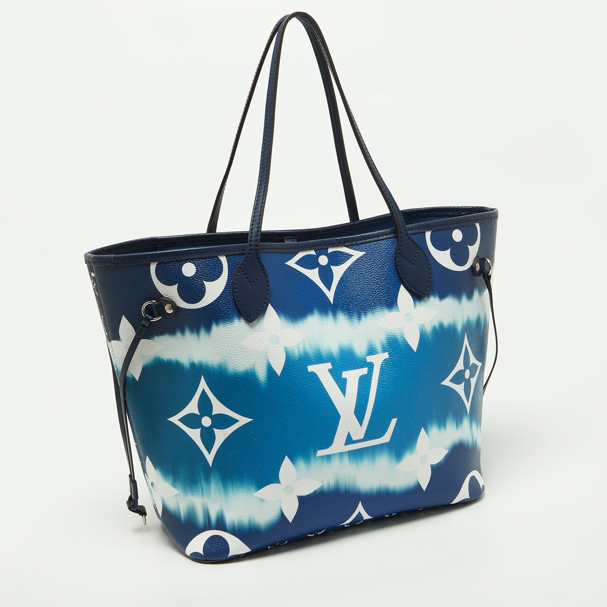 Louis Vuitton Blue Monogram Canvas Escale Neverfull MM Bag