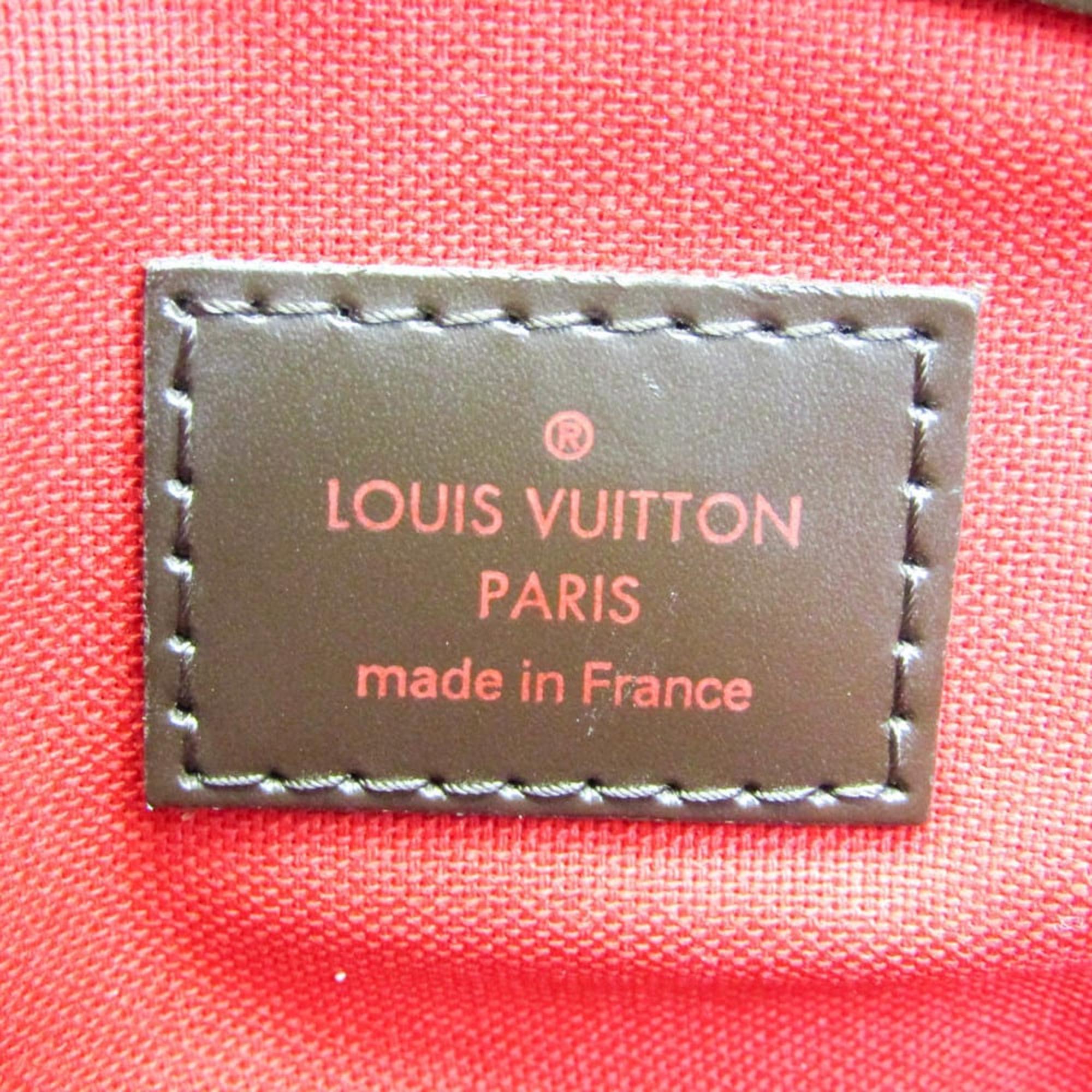 Louis Vuitton Brown Canvas Damier Ebene Small Verona Satchel Bag