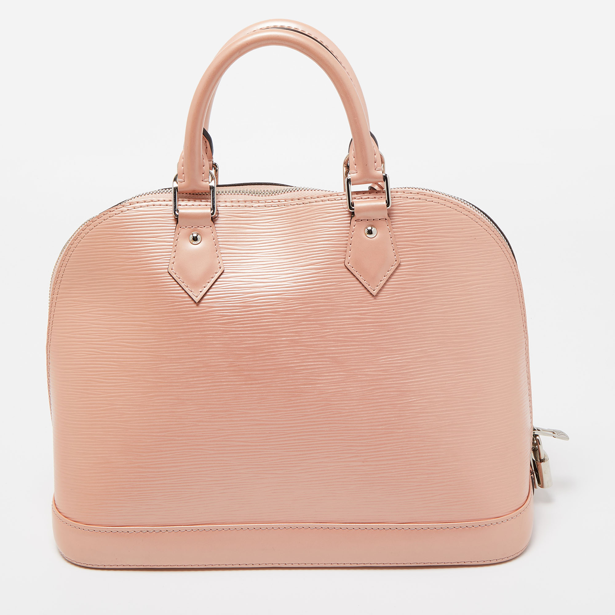 Louis Vuitton Rose Nacre Epi Leather Alma PM Bag