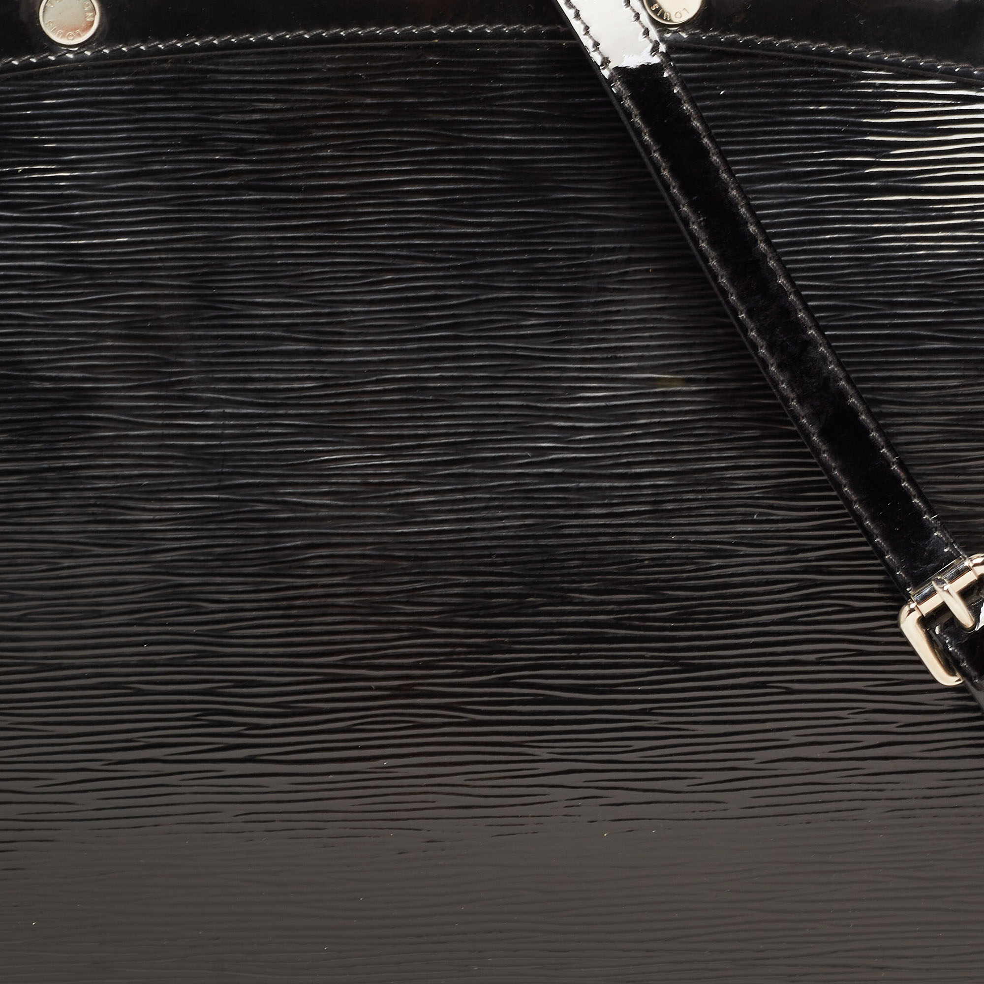Louis Vuitton Black Electric Epi Leather Brea GM Bag