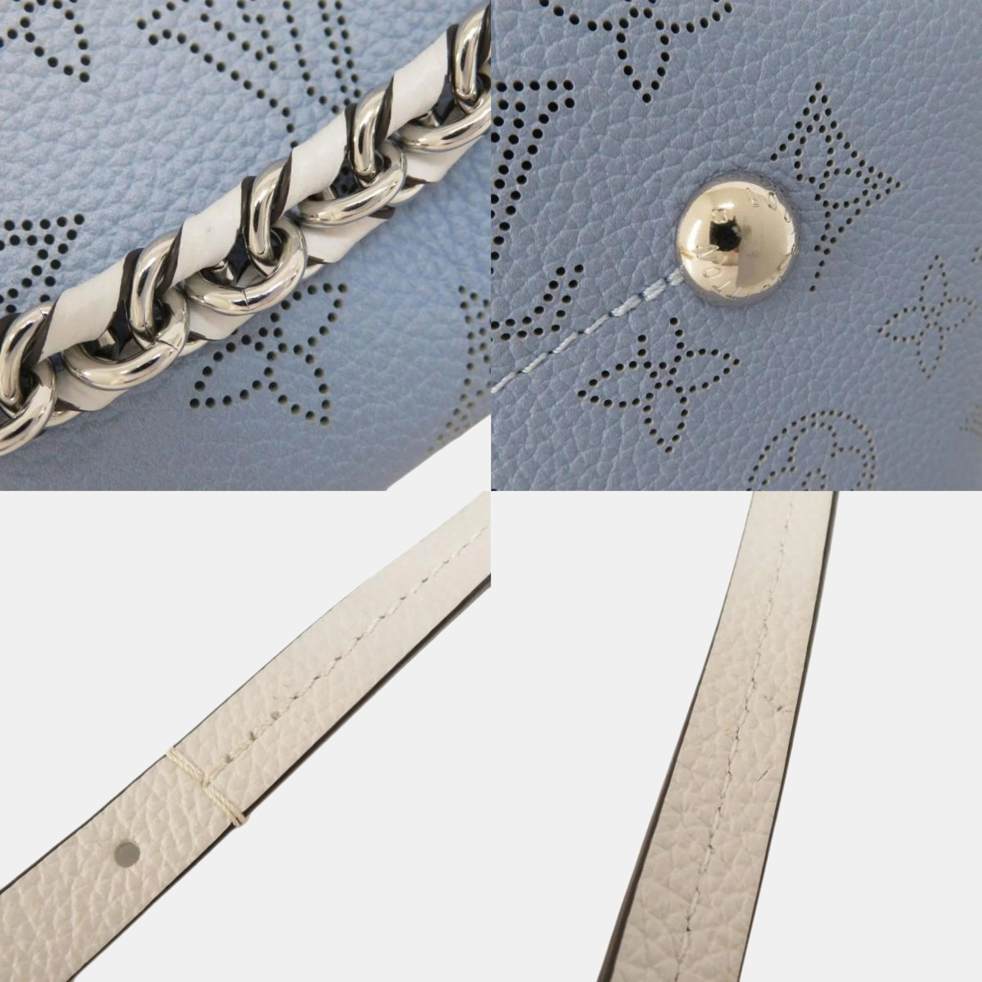 Louis Vuitton Blue Gradation Monogram Mahine Leather Bella Tote Bag