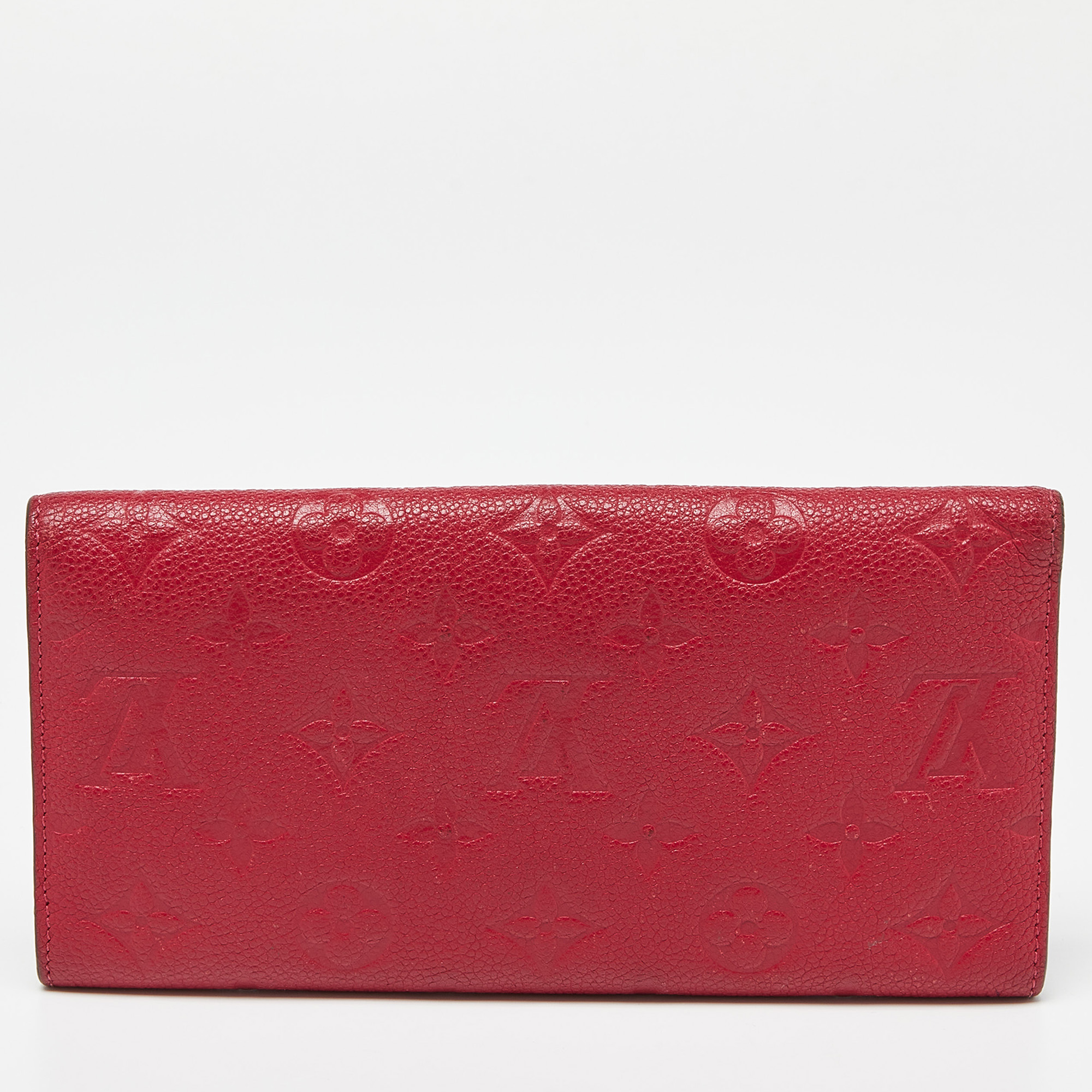 Louis Vuitton Jaipur Monogram Empreinte Leather Curieuse Wallet