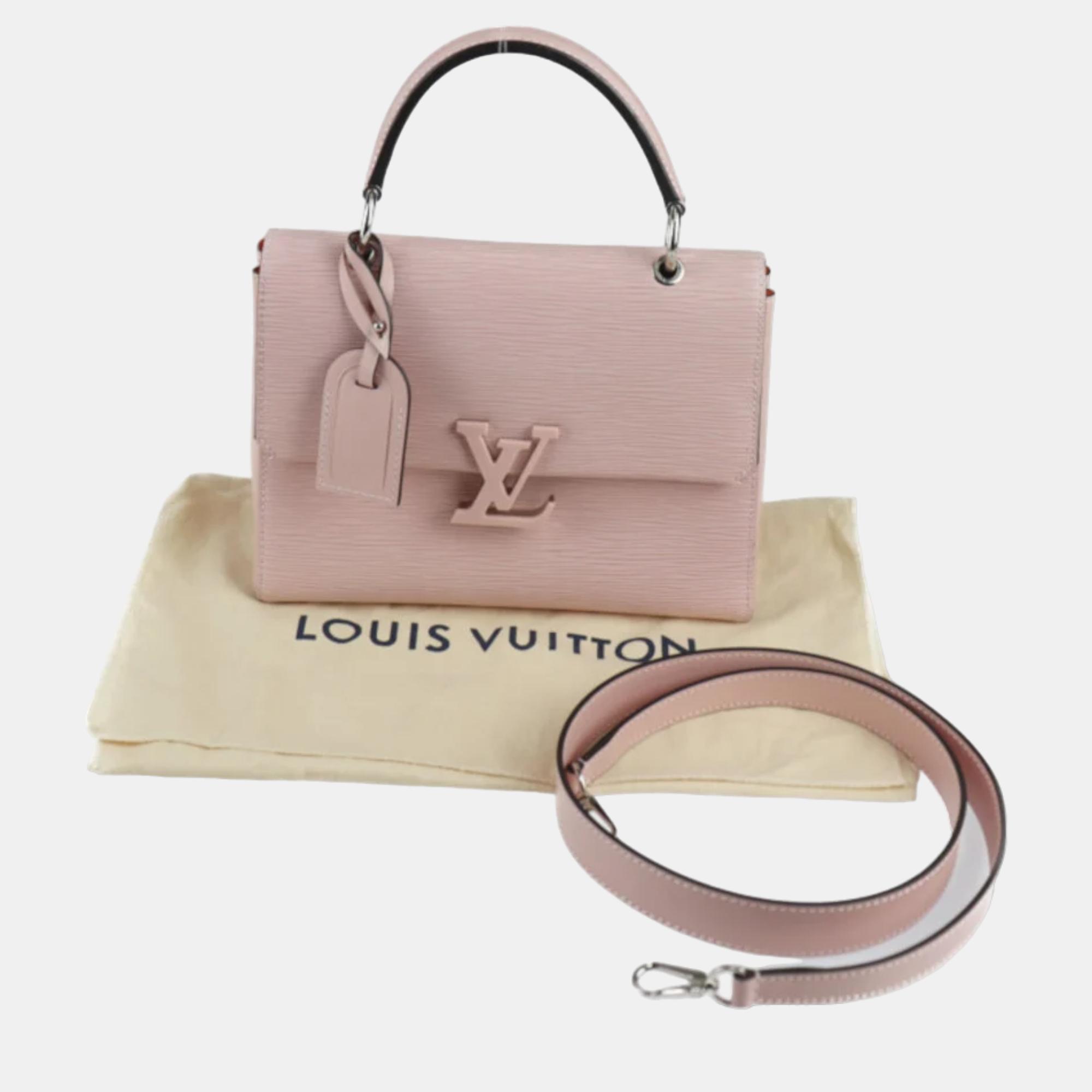 Louis Vuitton Pink Epi Leather Grenelle PM Shoulder Bag