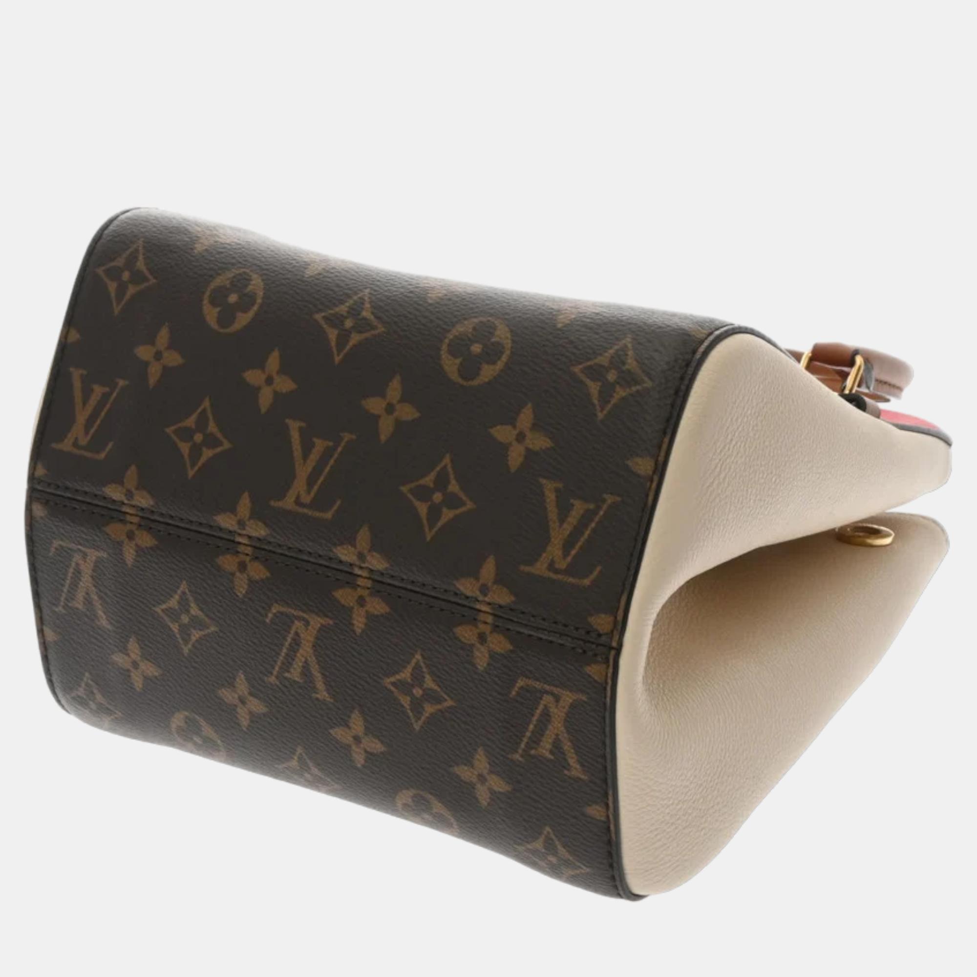 Louis Vuitton Black Taurillon Leather Fold Tote Bag