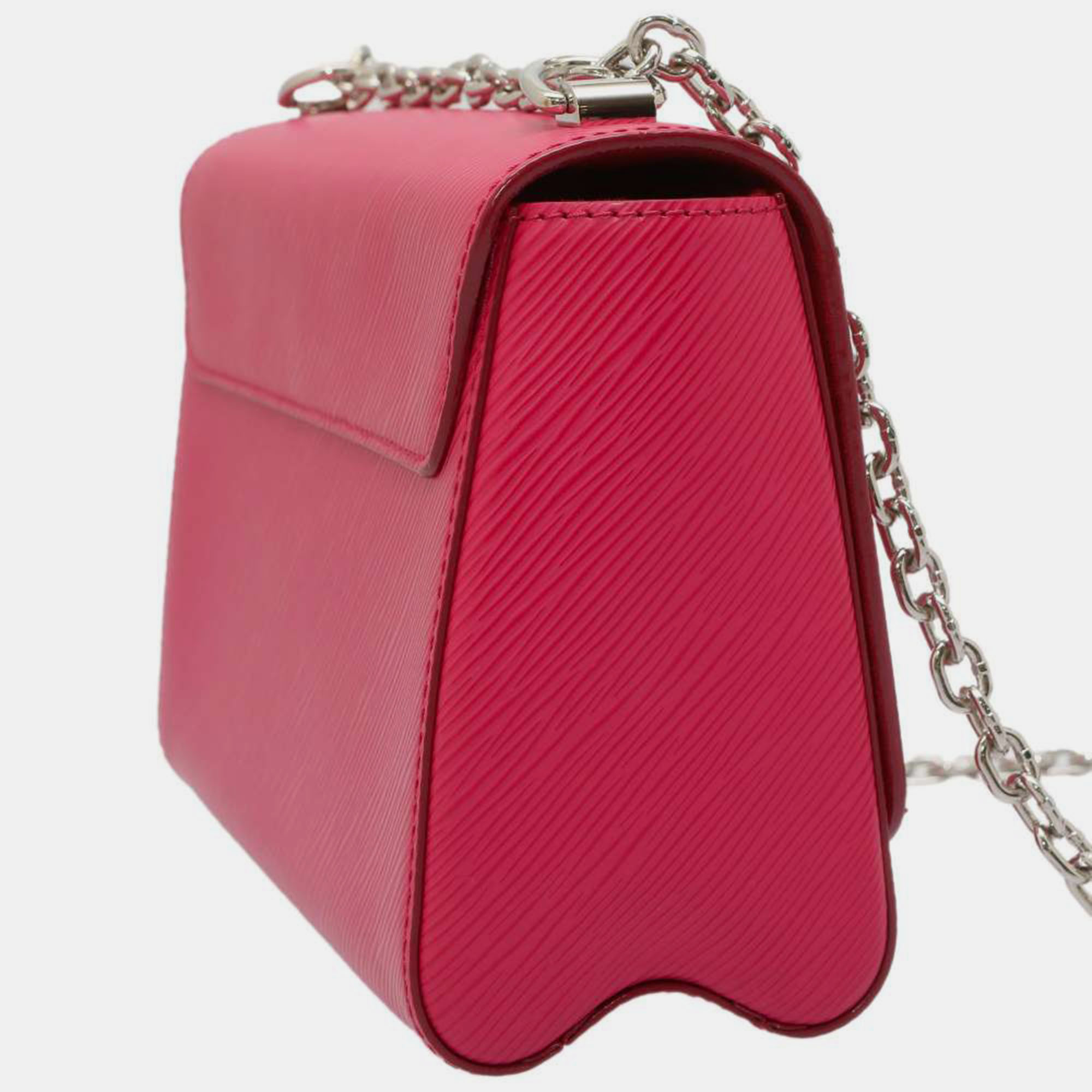 Louis Vuitton Pink Epi Leather Twist MM Shoulder Bag