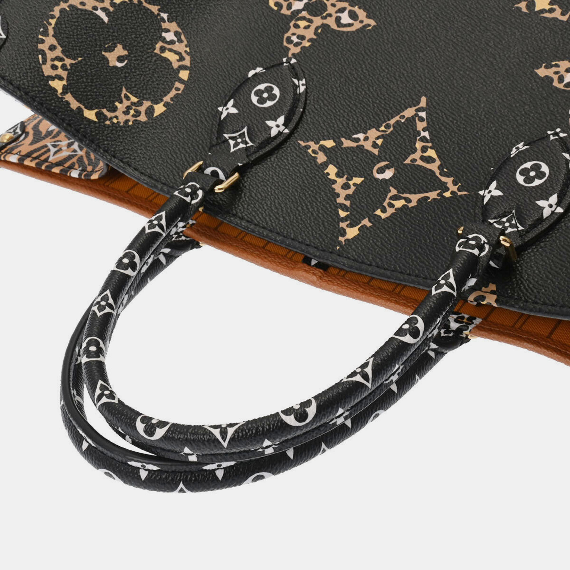 Louis Vuitton Black Monogram Giant Jungle OnTheGo GM Bag