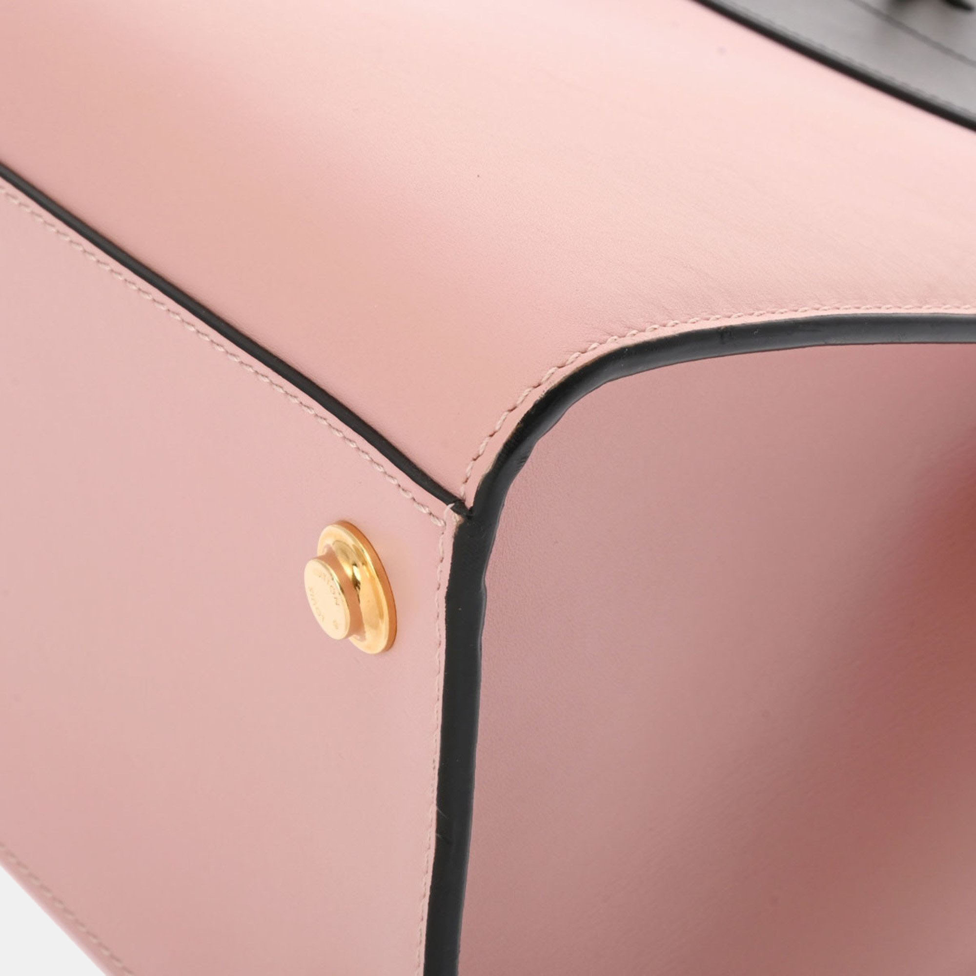 Louis Vuitton Pink Leather MM City Steamer Satchel