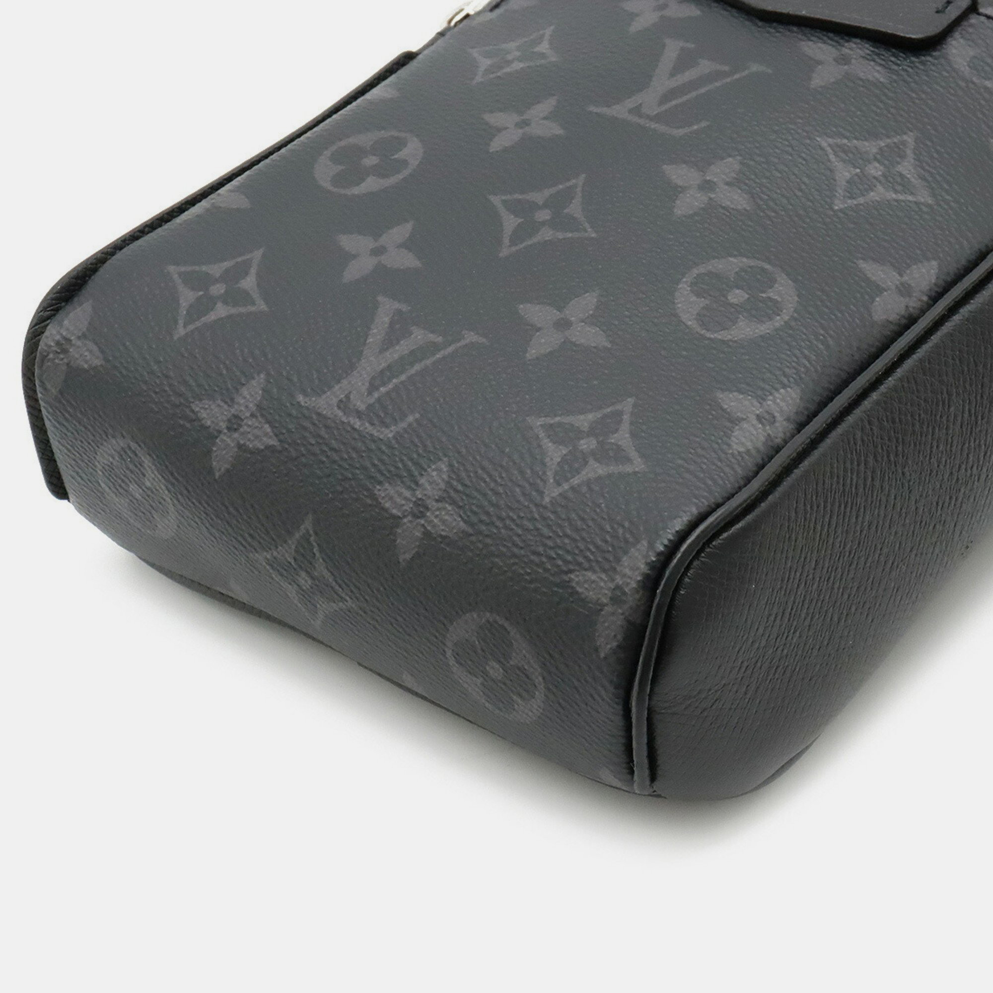 Louis Vuitton Black Monogram Canvas And Leather Taigarama Outdoor Sling Bag