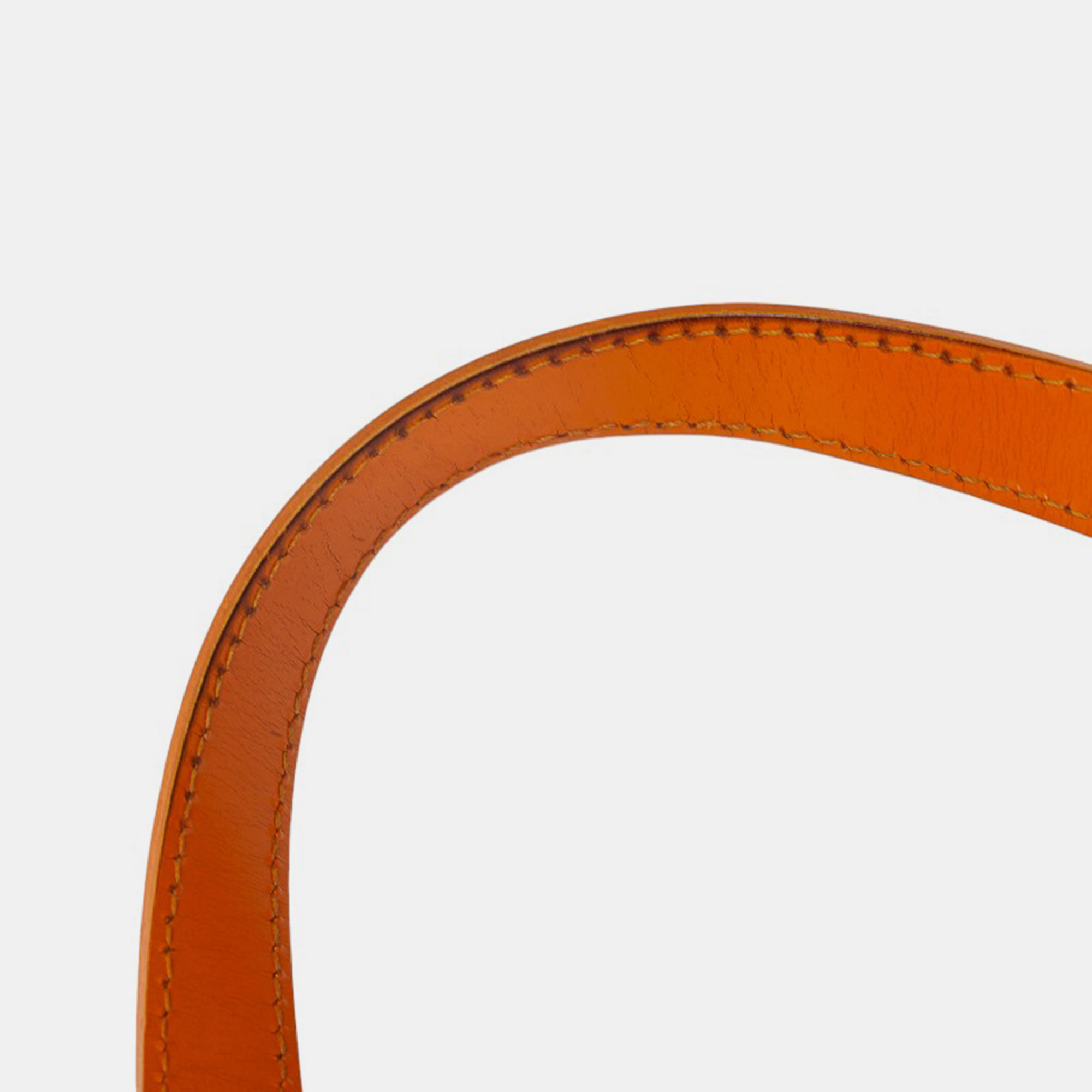 Louis Vuitton Orange Epi Leather Soufflot Satchel Bag