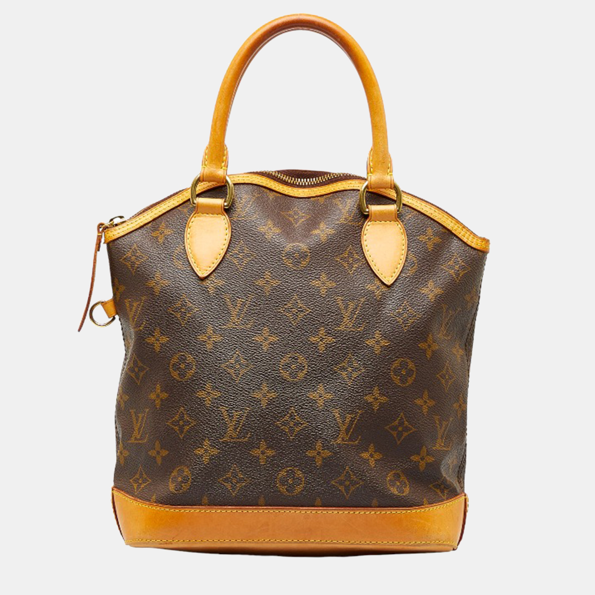 Louis Vuitton Brown Canvas Monogram Lock It Vertical Tote Bag