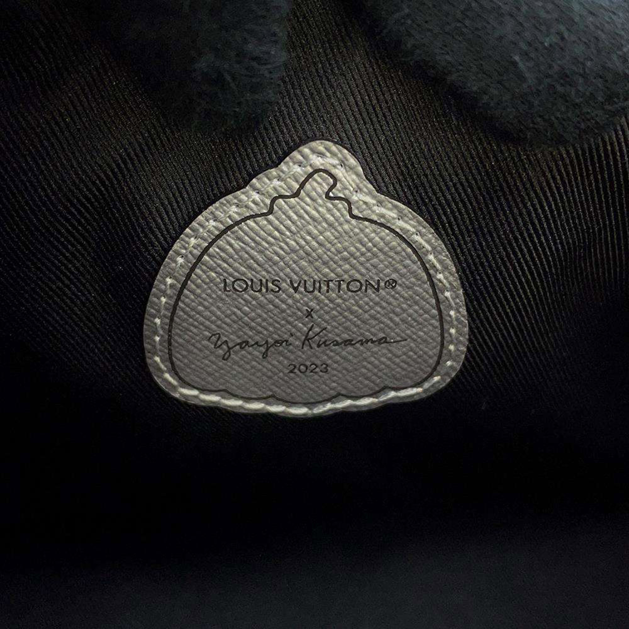 Louis Vuitton X YK Painted Dots Monogram Eclipse Keepall Bandouliere 25 Bag