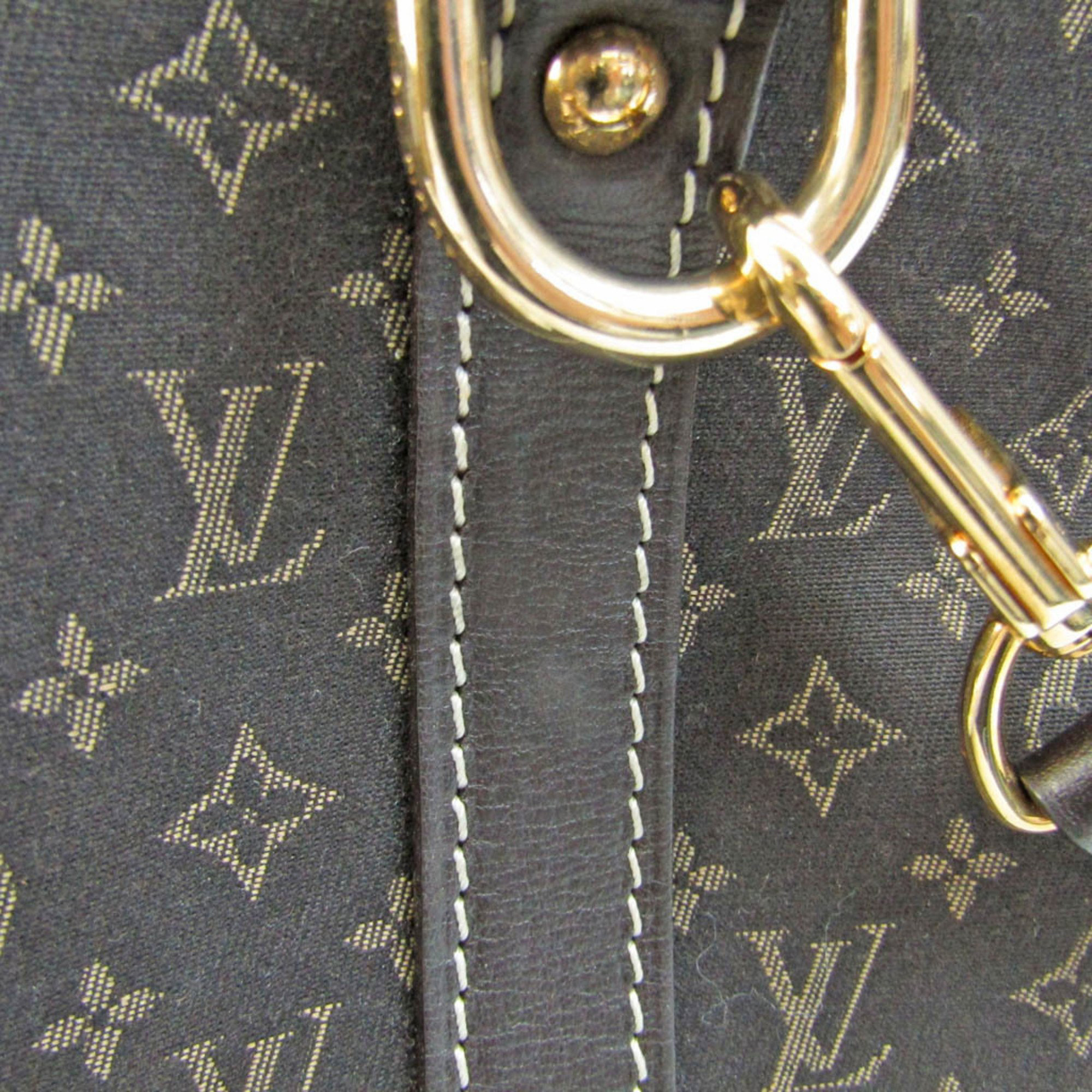 Louis Vuitton Brown Monogram Mini Lin Canvas Speedy 30 Satchel