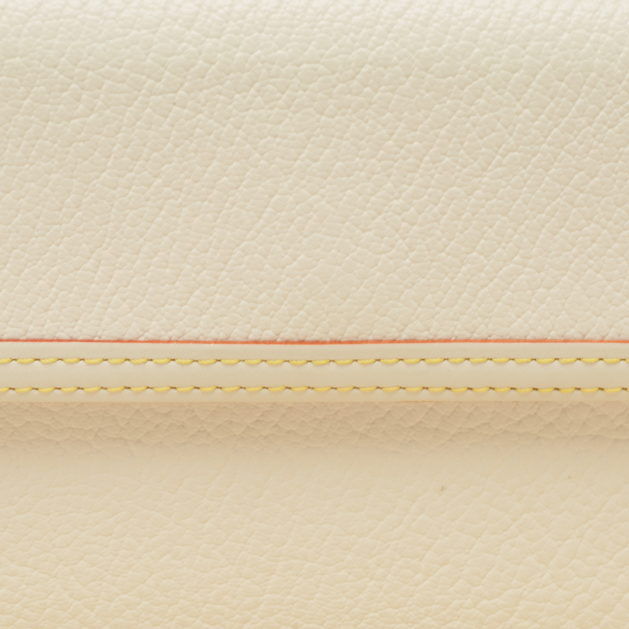 Louis Vuitton White Leather Porte Tresor International Trifold Wallet