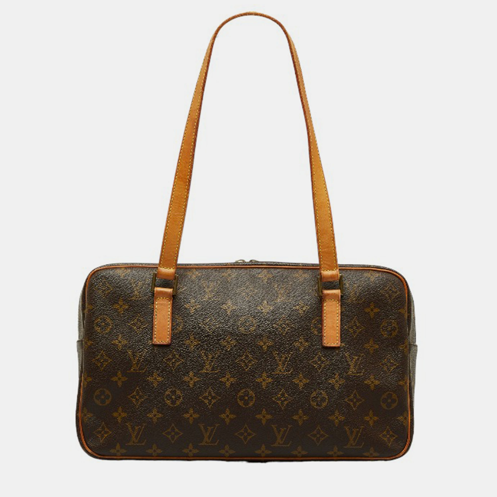 Louis Vuitton Brown Canvas Monogram Cite GM Shoulder Bag