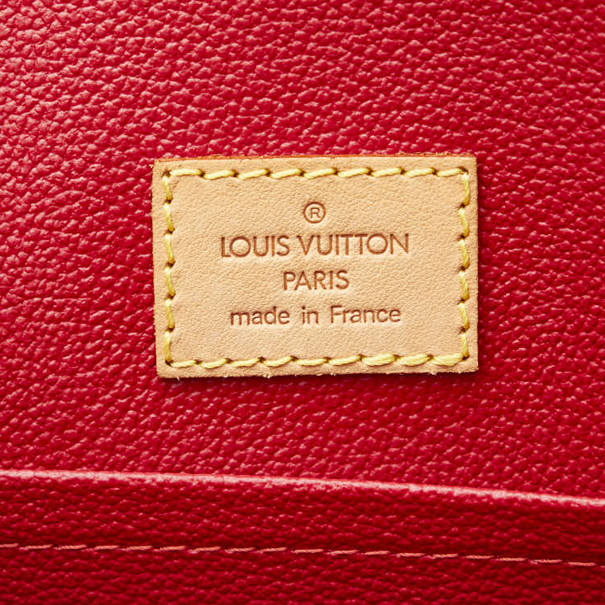 Louis Vuitton X Takashi Murakami Canvas Monogram Sac Plat Tote Bag