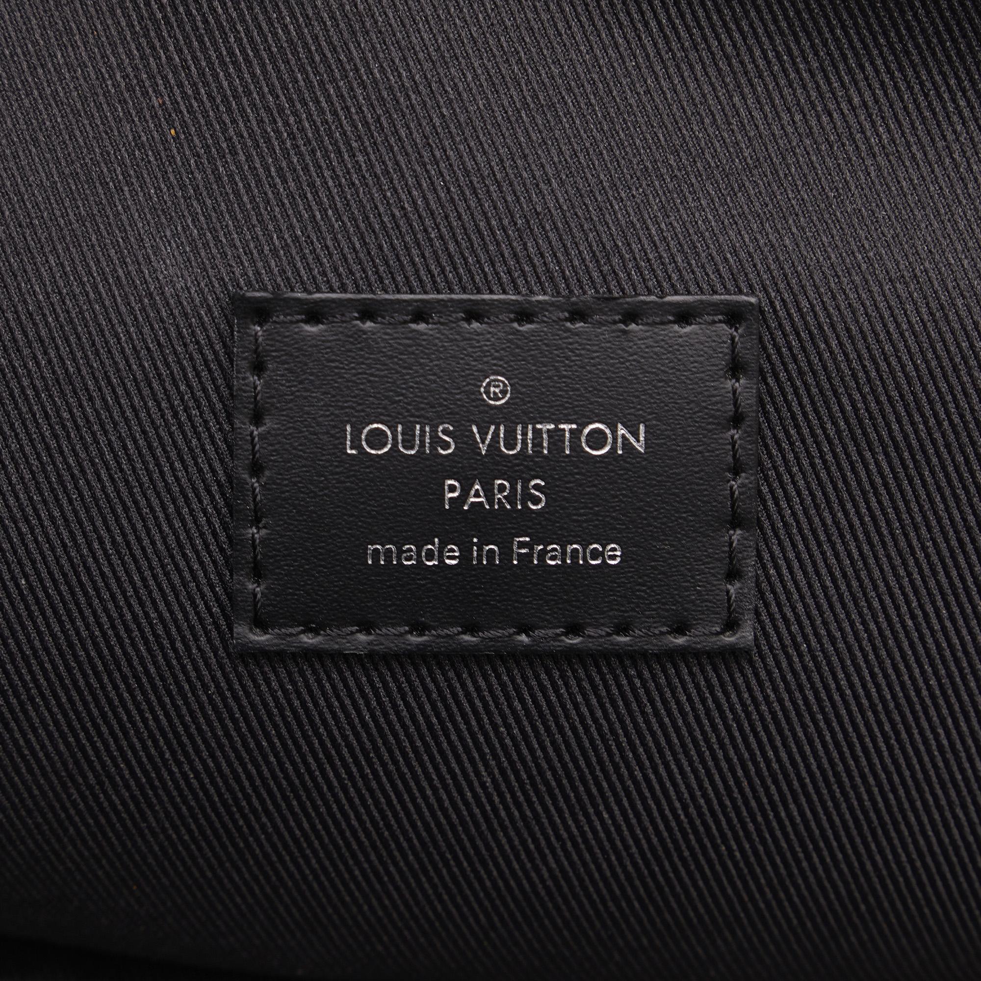 Louis Vuitton Black/Grey Damier Graphite Avenue Sling
