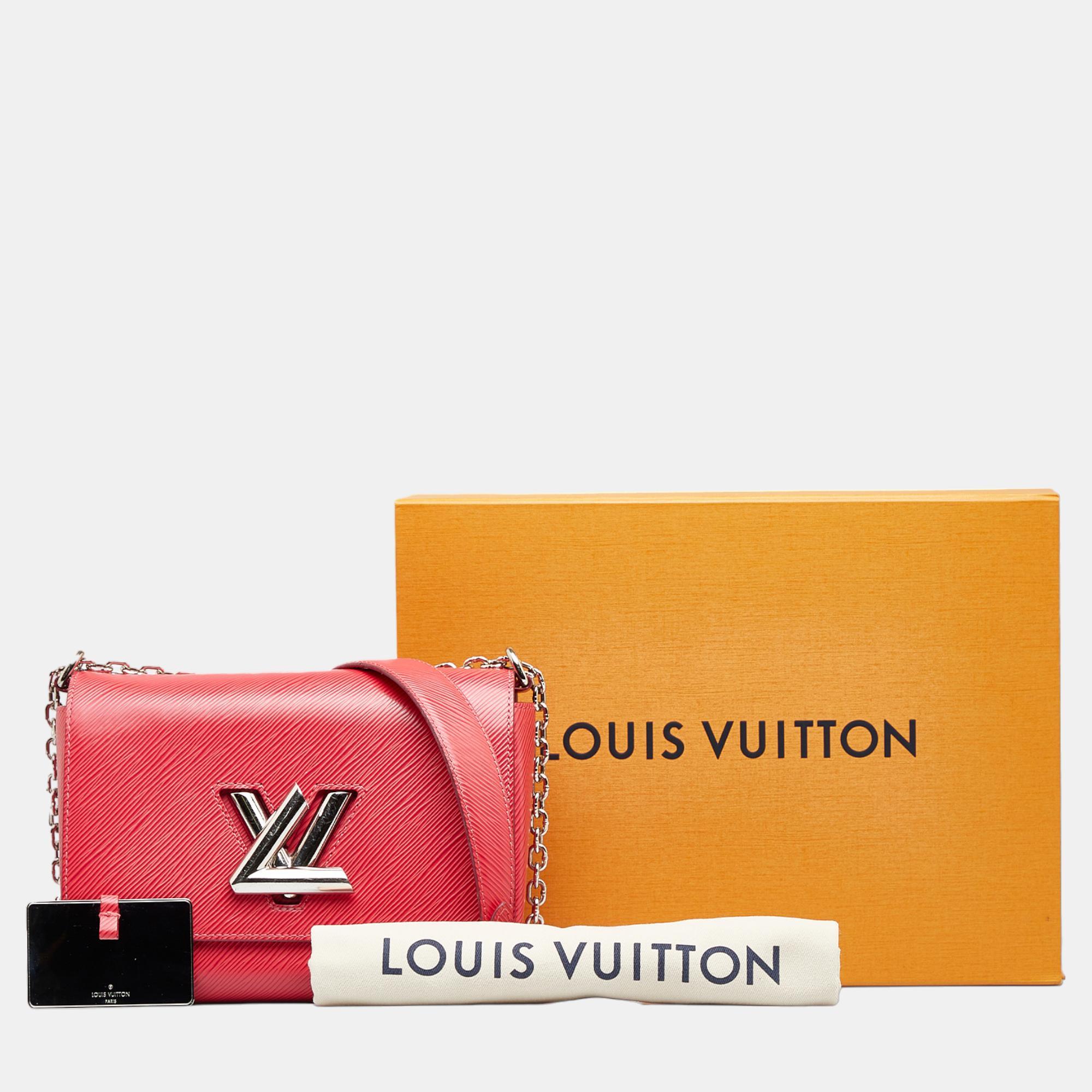 Louis Vuitton Red Epi Twist MM