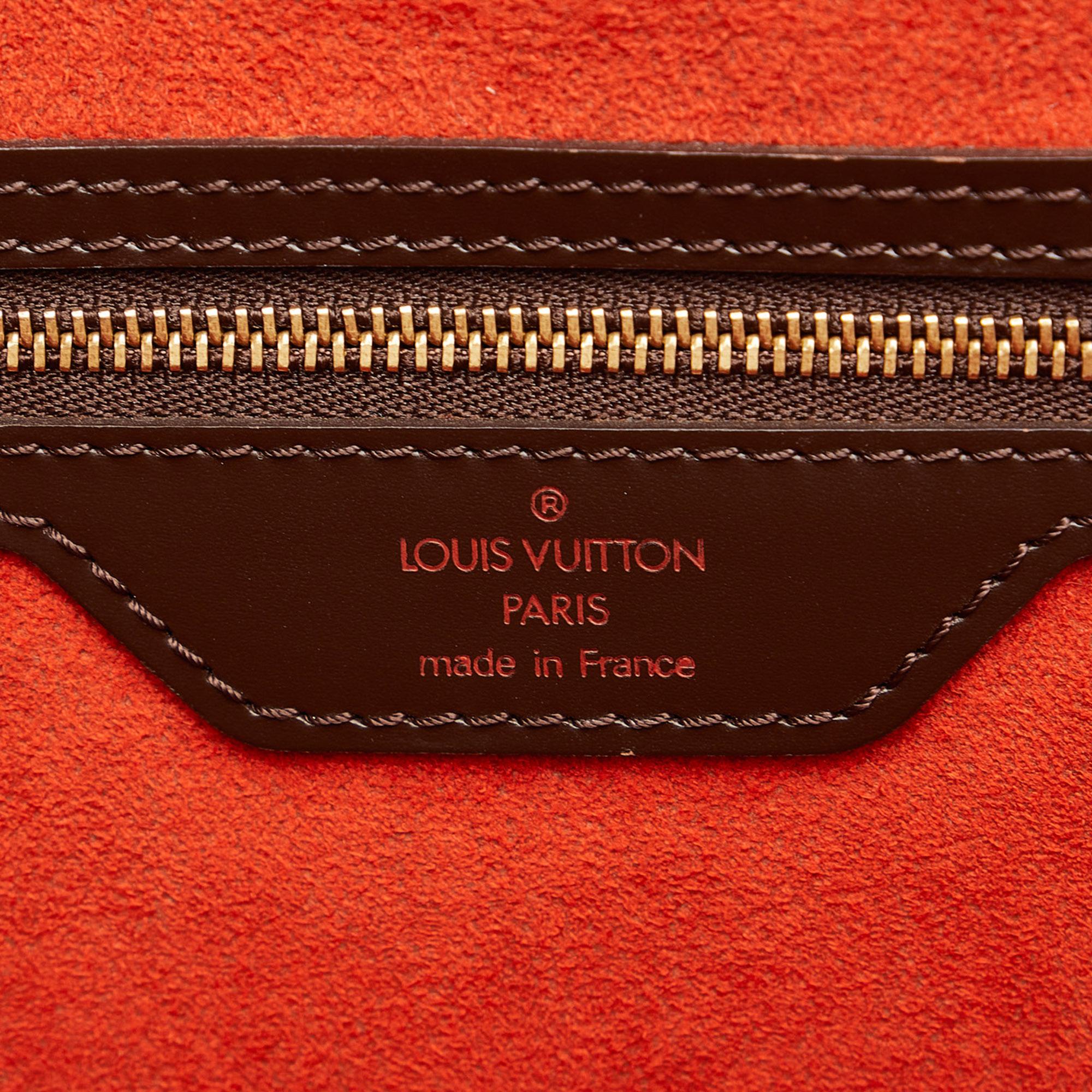 Louis Vuitton Brown Damier Ebene Manosque GM