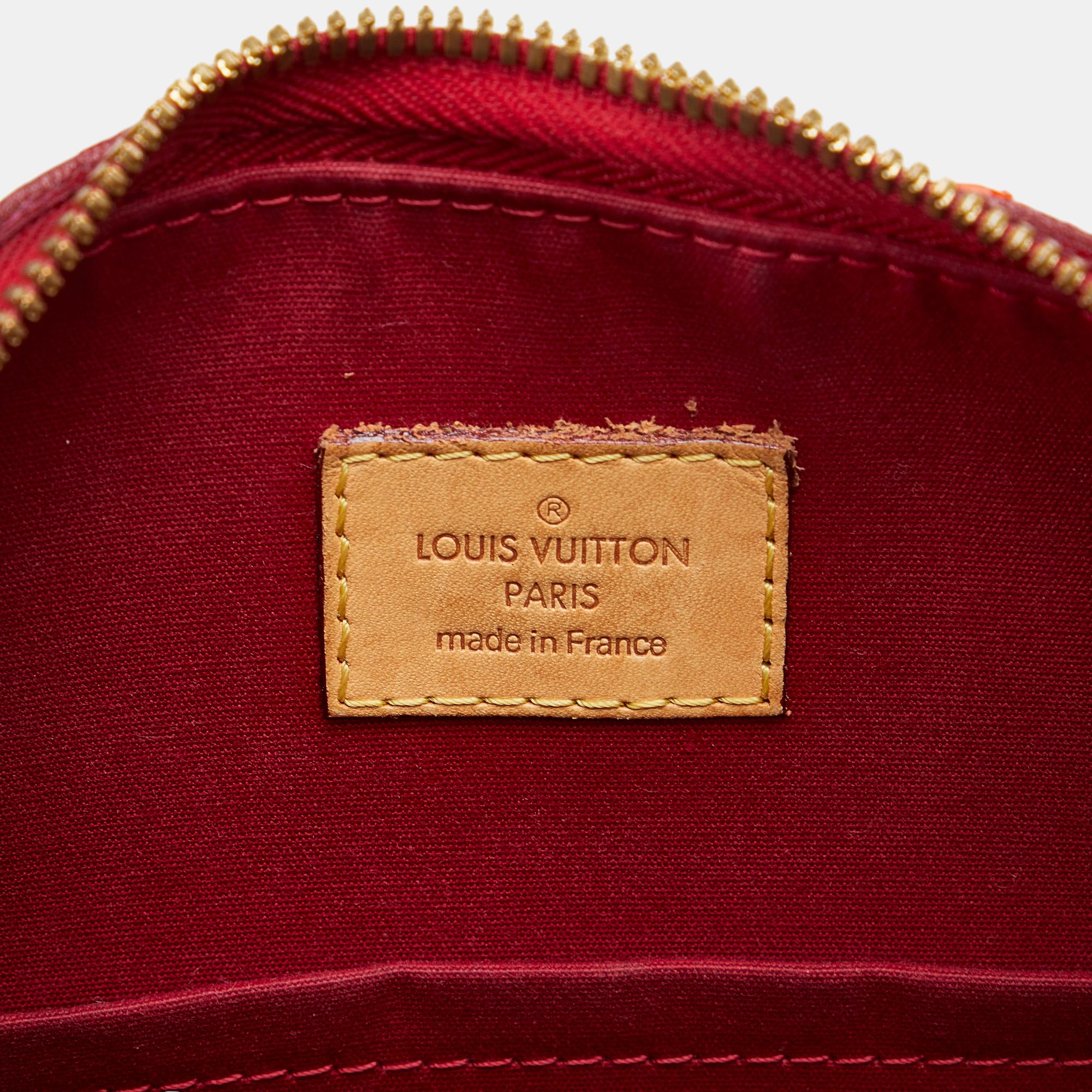 Louis Vuitton Red Monogram Vernis Montana