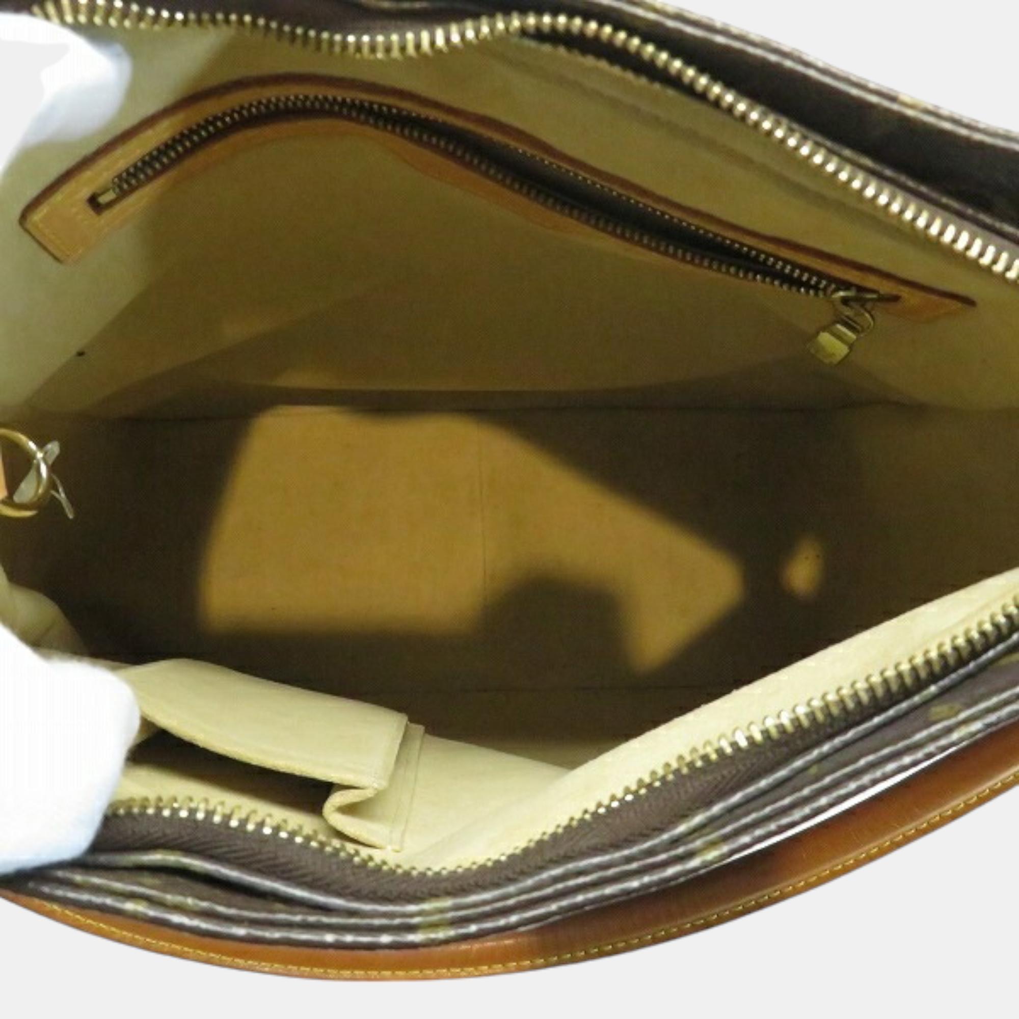 Louis Vuitton Brown Monogram Canvas  Looping GM Handbag
