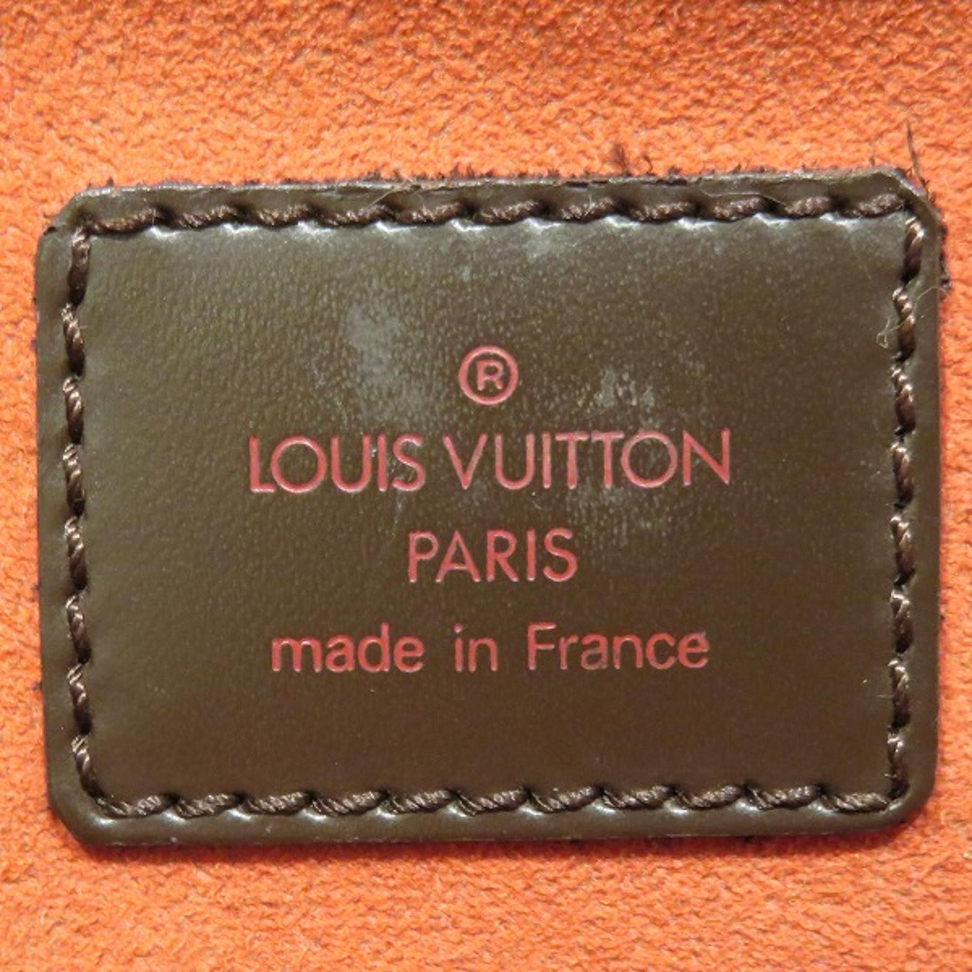 Louis Vuitton Brown Canvas Damier Ebene Parioli PM  Shoulder Bag