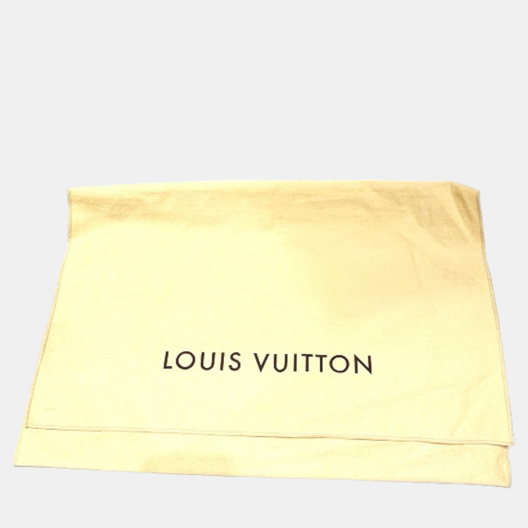Louis Vuitton Brown Monogram Mini Lin Canvas Saumur 30 Crossbody Bag