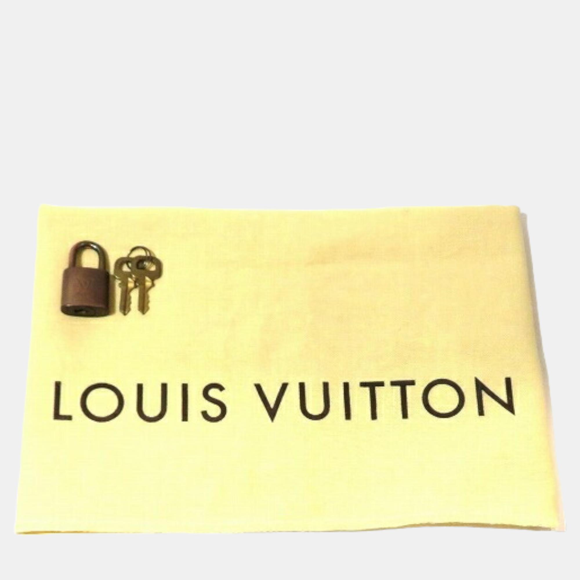 Louis Vuitton White Canvas Damier Azur Speedy 25 Handbag