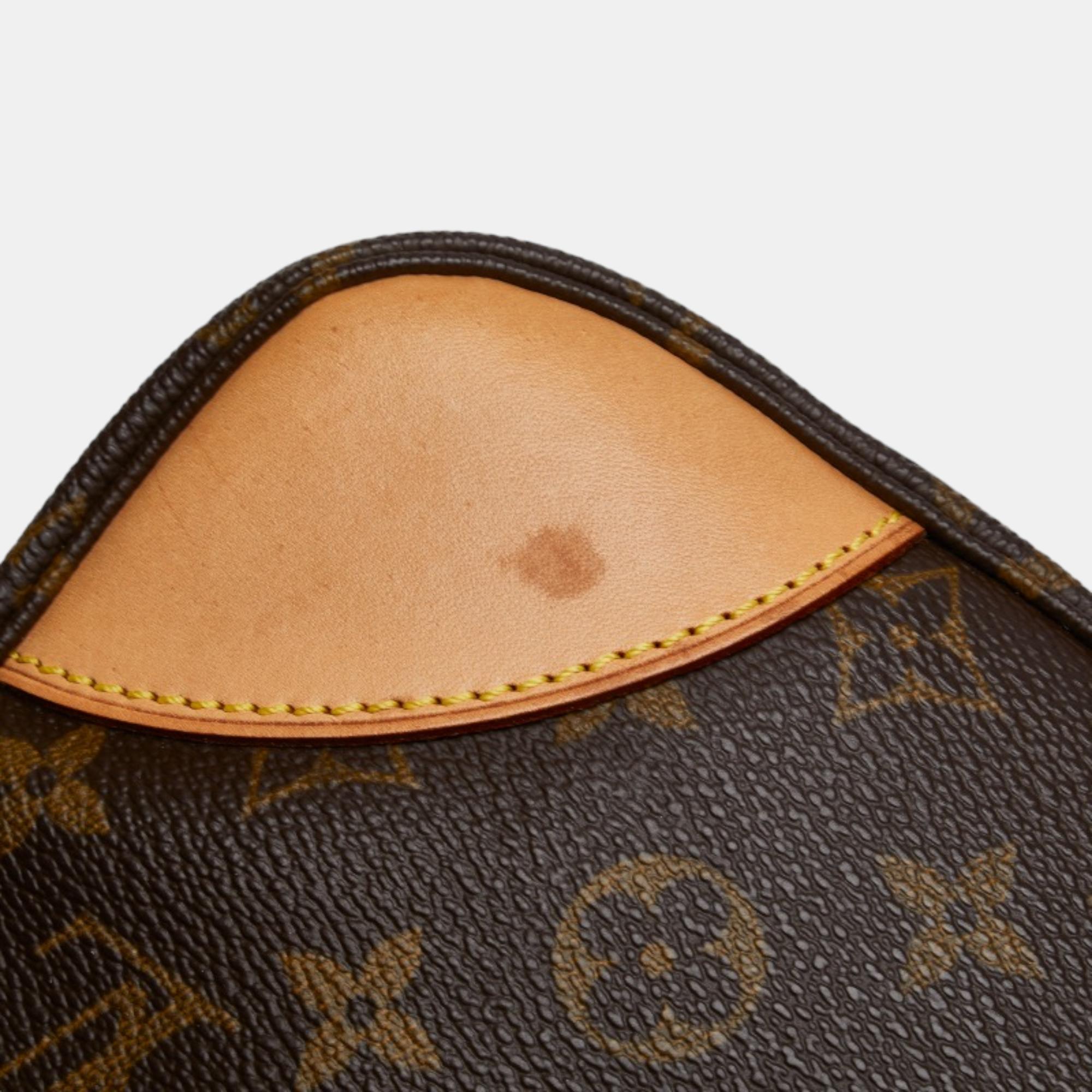 Louis Vuitton Brown Canvas Monogram Boulogne 30 Shoulder Bag