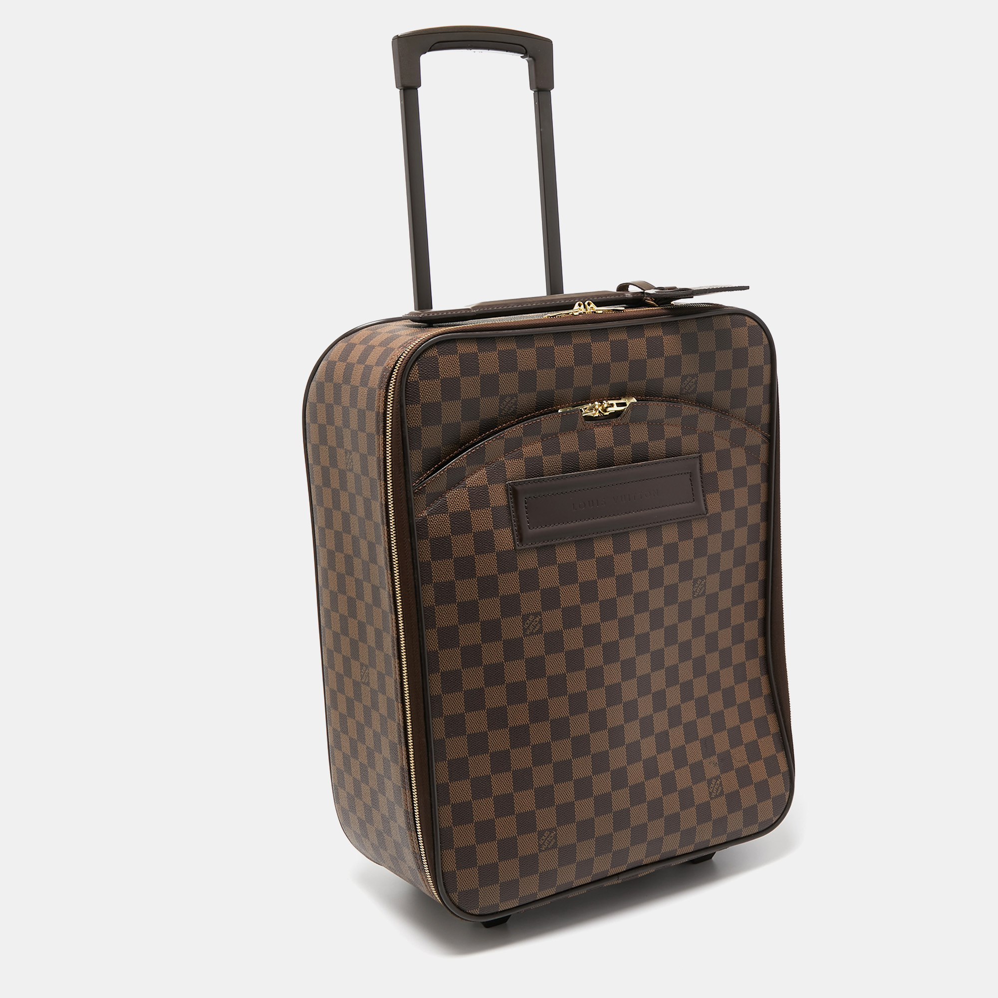 Louis Vuitton Damier Ebene Canvas Pegase 45 Luggage