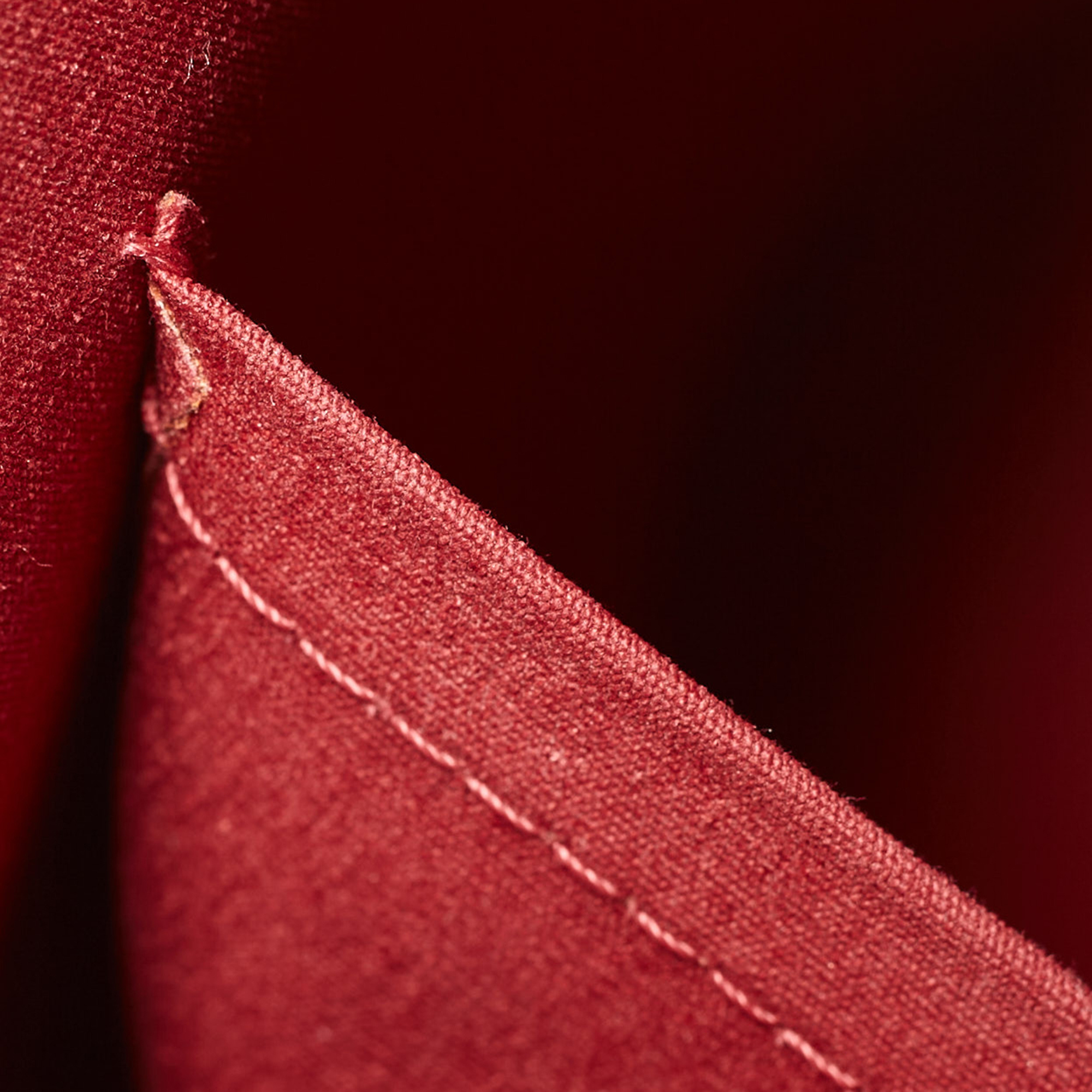 Louis Vuitton Red Monogram Vernis Alma GM