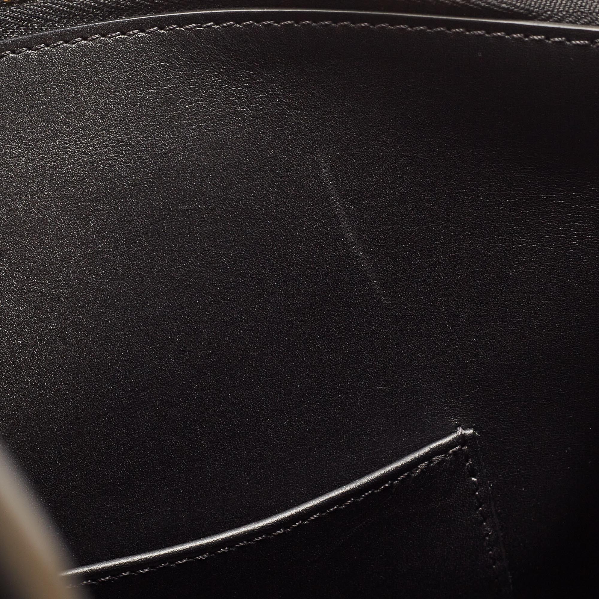 Louis Vuitton Black Leather City Steamer GM Bag