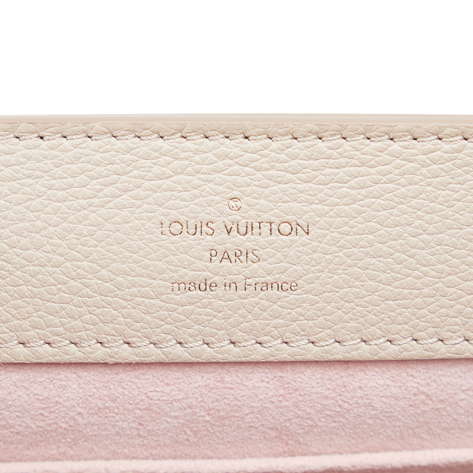 Louis Vuitton Brown Leather LockMe Ever BB