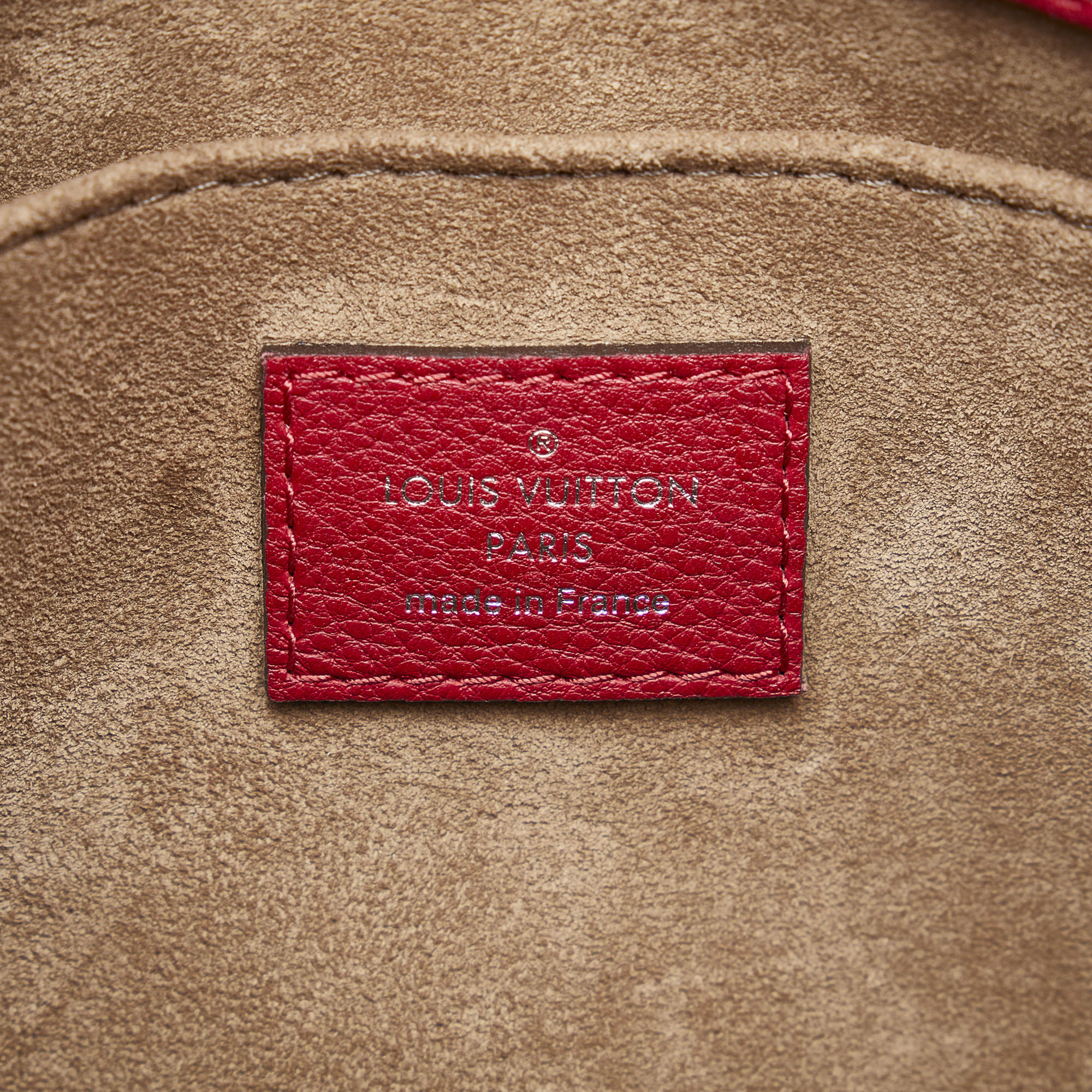 Louis Vuitton Red Leather X Sofia Coppola SC PM