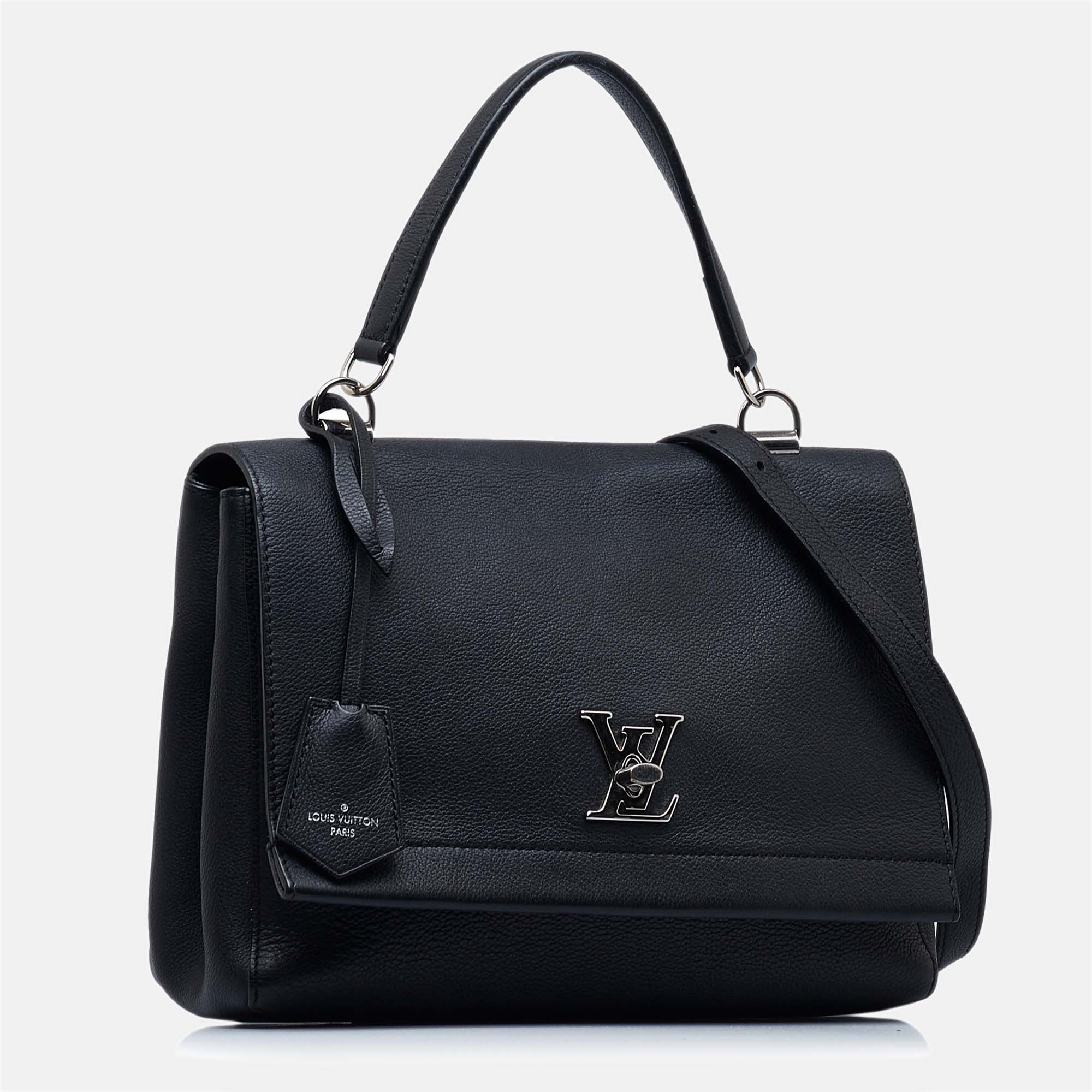 Louis Vuitton Black Leather Lockme II