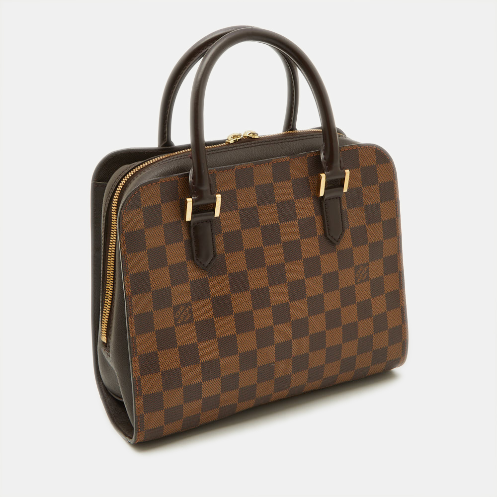 Louis Vuitton Damier Ebene Canvas Triana Bag