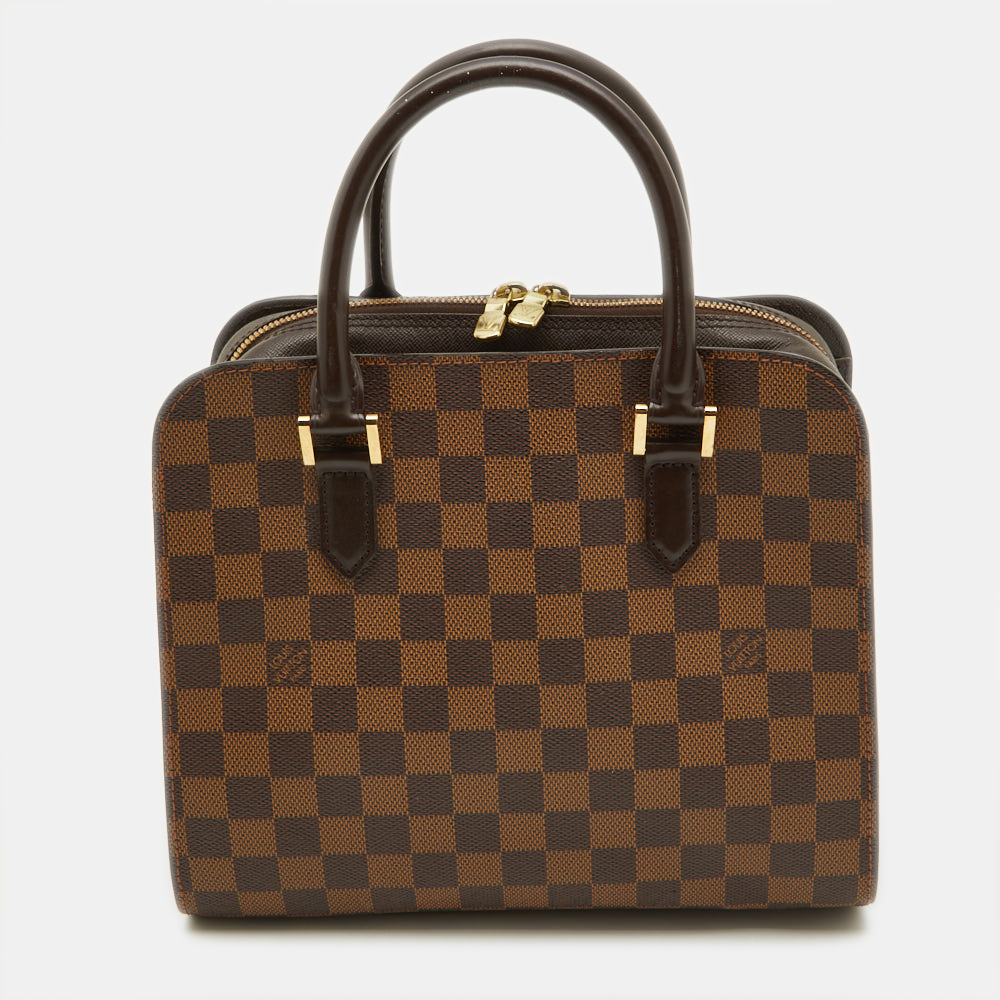 Louis Vuitton Damier Ebene Canvas Triana Bag