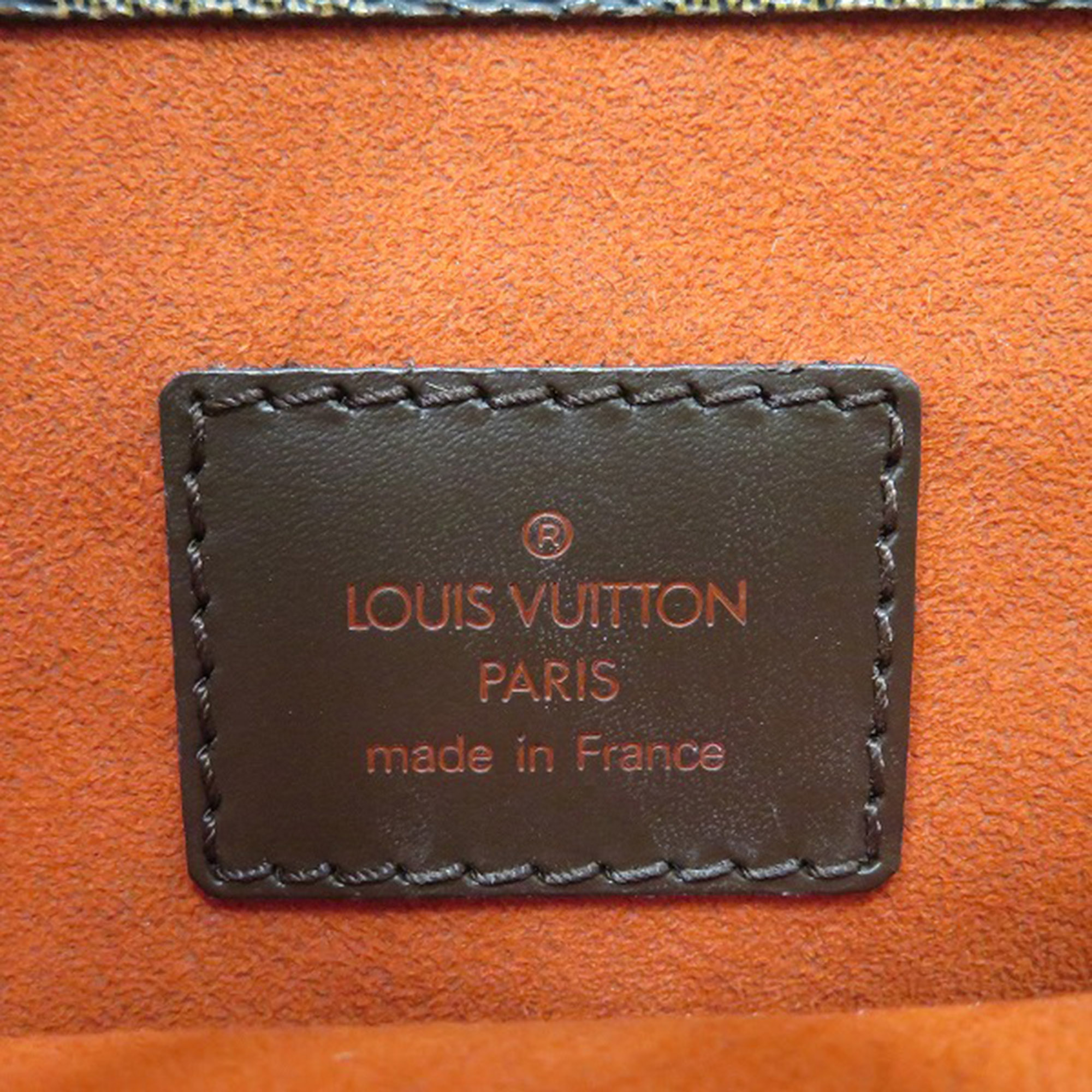 Louis Vuitton Brown Canvas Damier Ebene Parioli PM Shoulder Bag