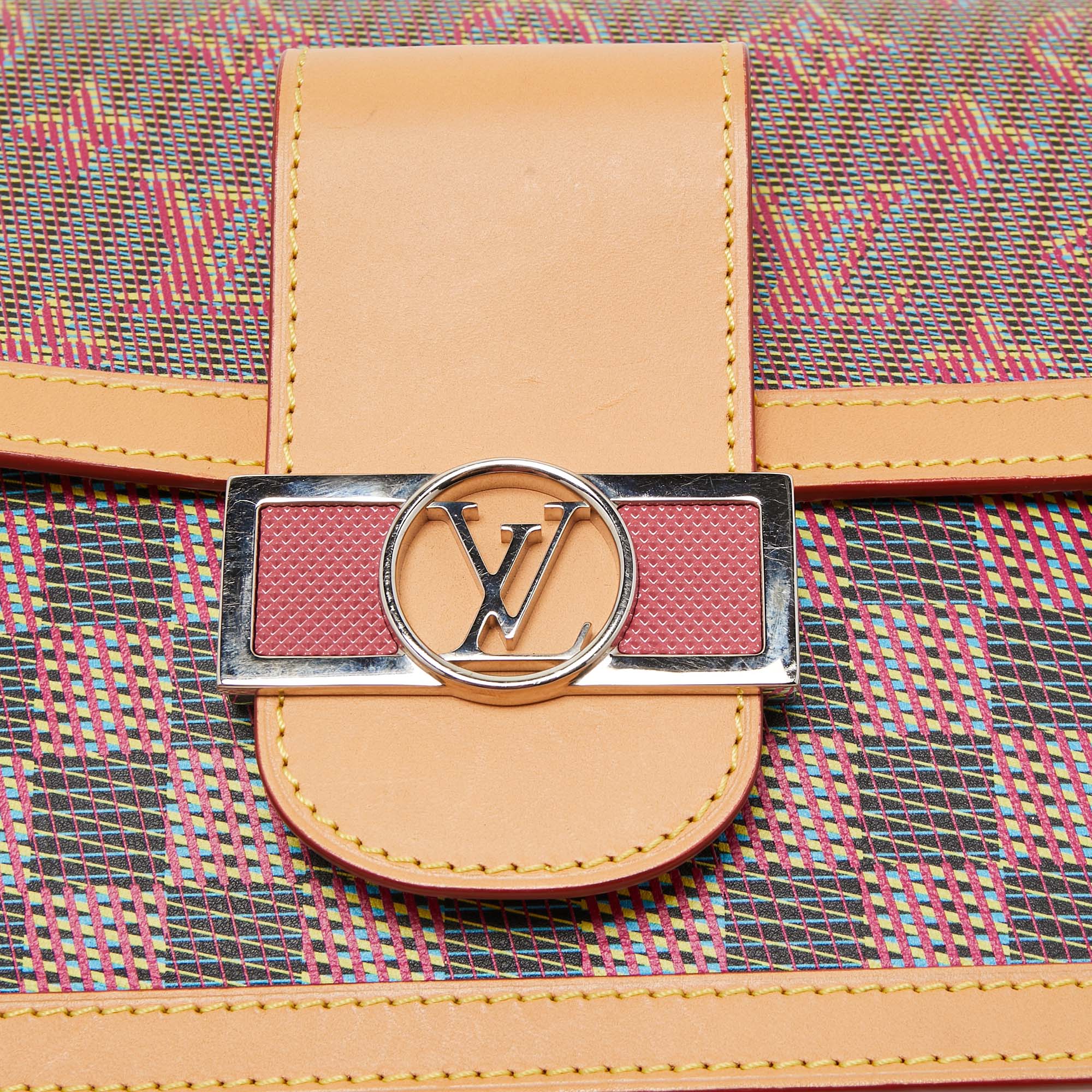 Louis Vuitton Rose Monogram LV Pop Canvas Dauphine MM Bag