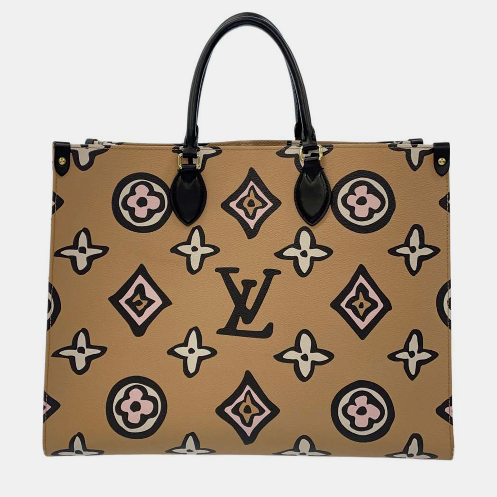 Louis Vuitton Monogram Wild At Heart Onthego GM Bag