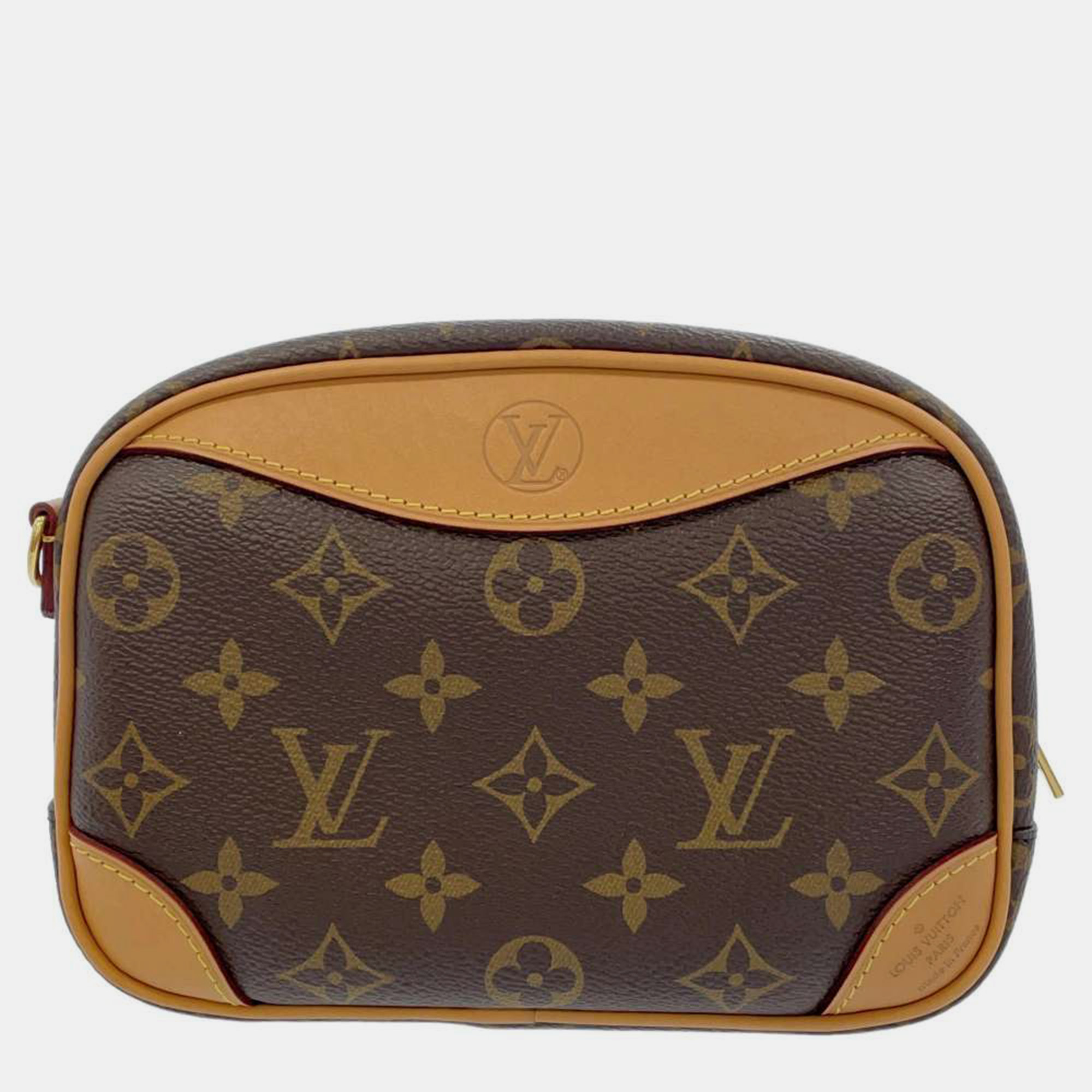 Louis Vuitton Brown Monogram Canvas Deauville Mini Bag
