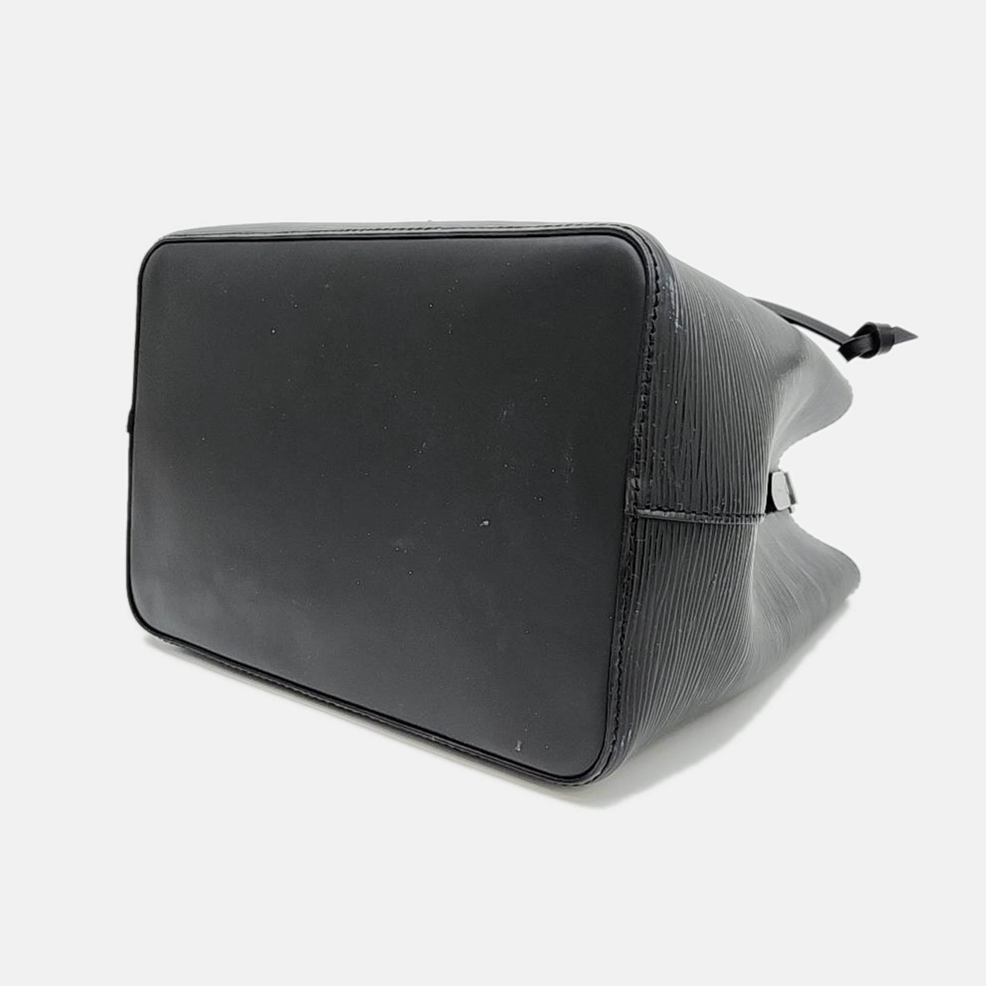 Louis Vuitton Black Epi NeoNoe Bag