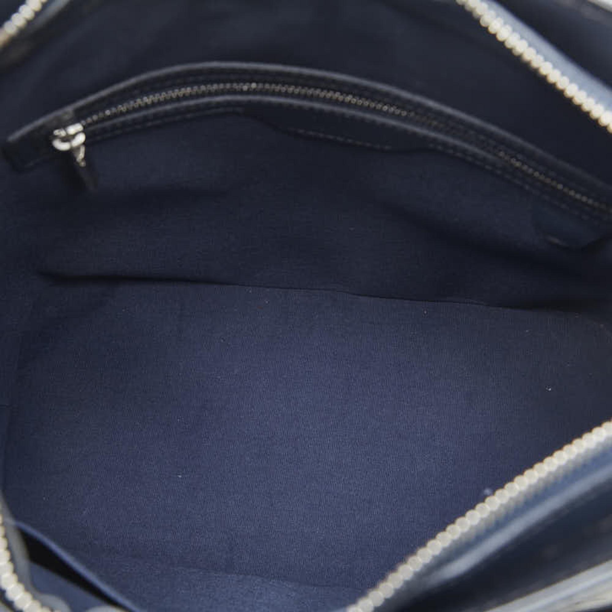 Louis Vuitton Blue Monogram Mat Stockton Bag