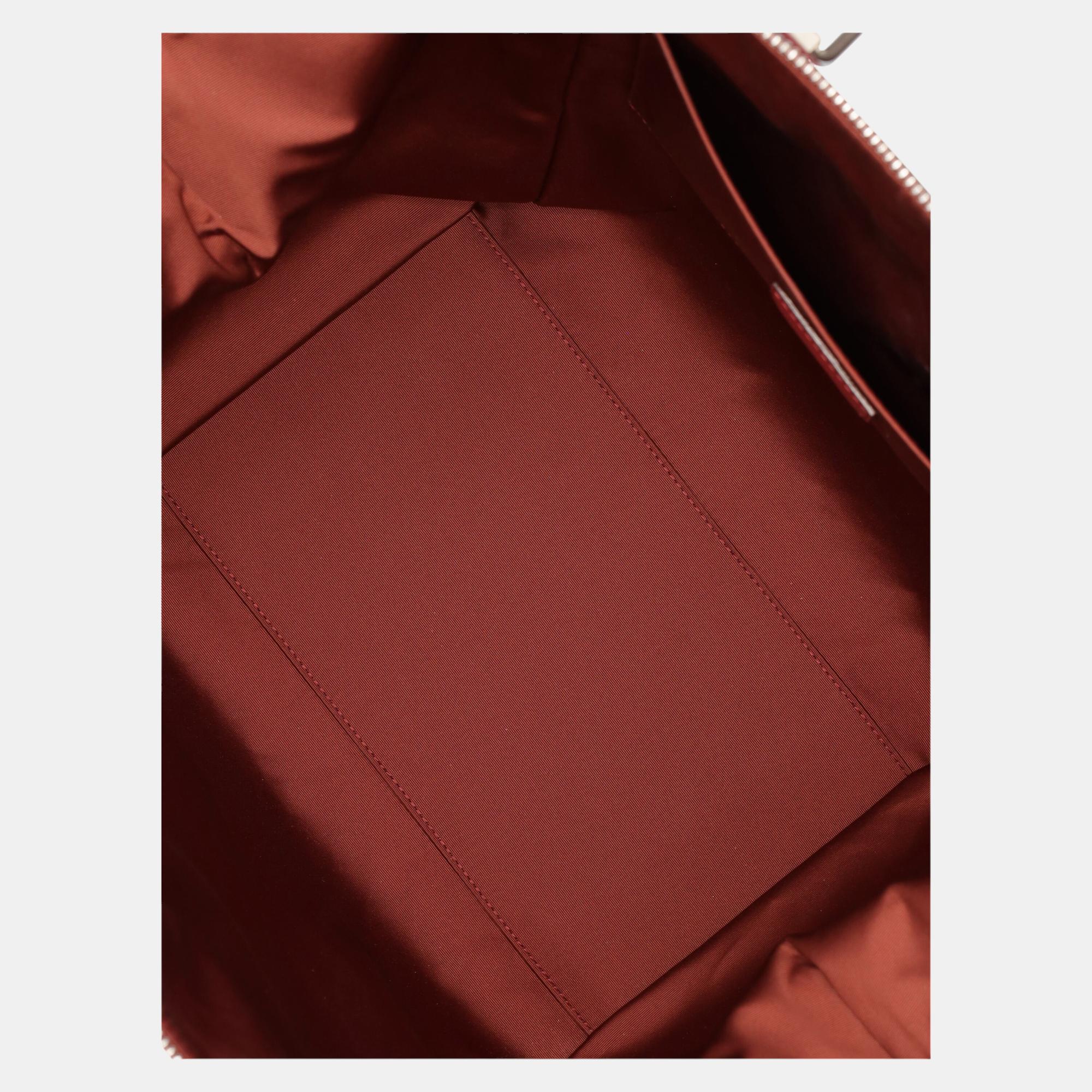 Louis Vuitton  Women's Fabric Tote Bag - Burgundy - One Size